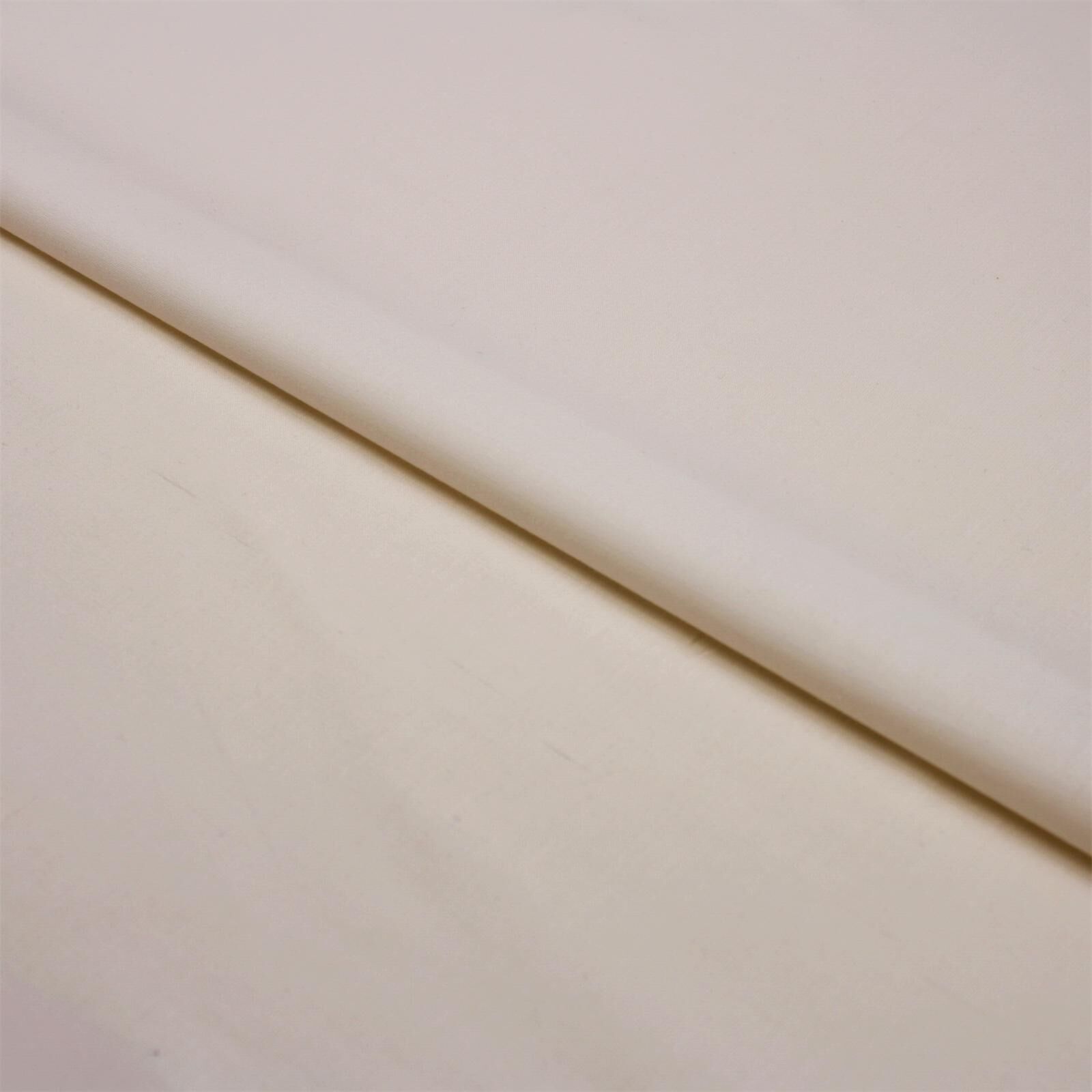 Stoff Meterware Baumwolle Linon Creme Natur