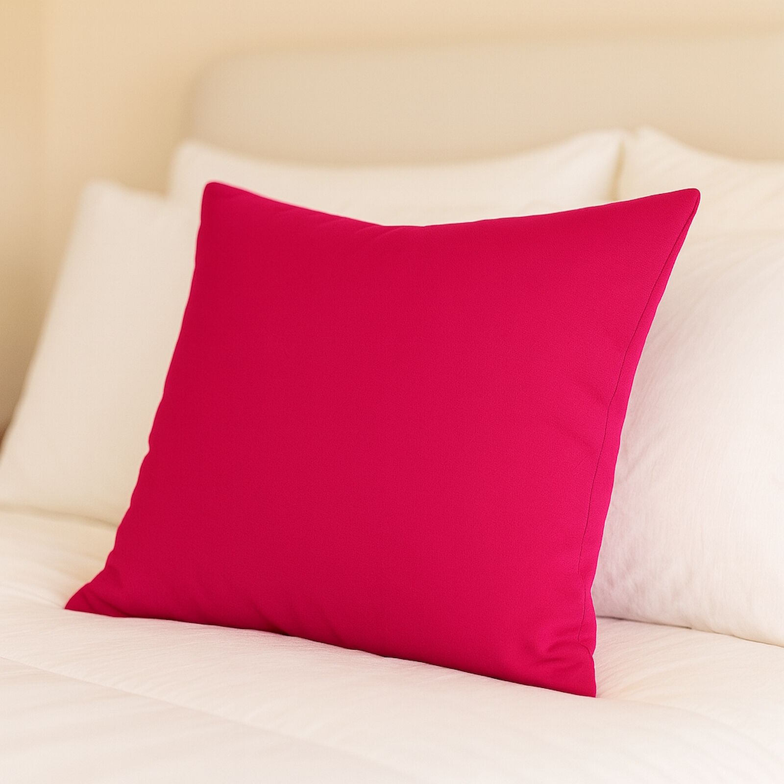 Kissenbezug Uni Baumwolle Linon