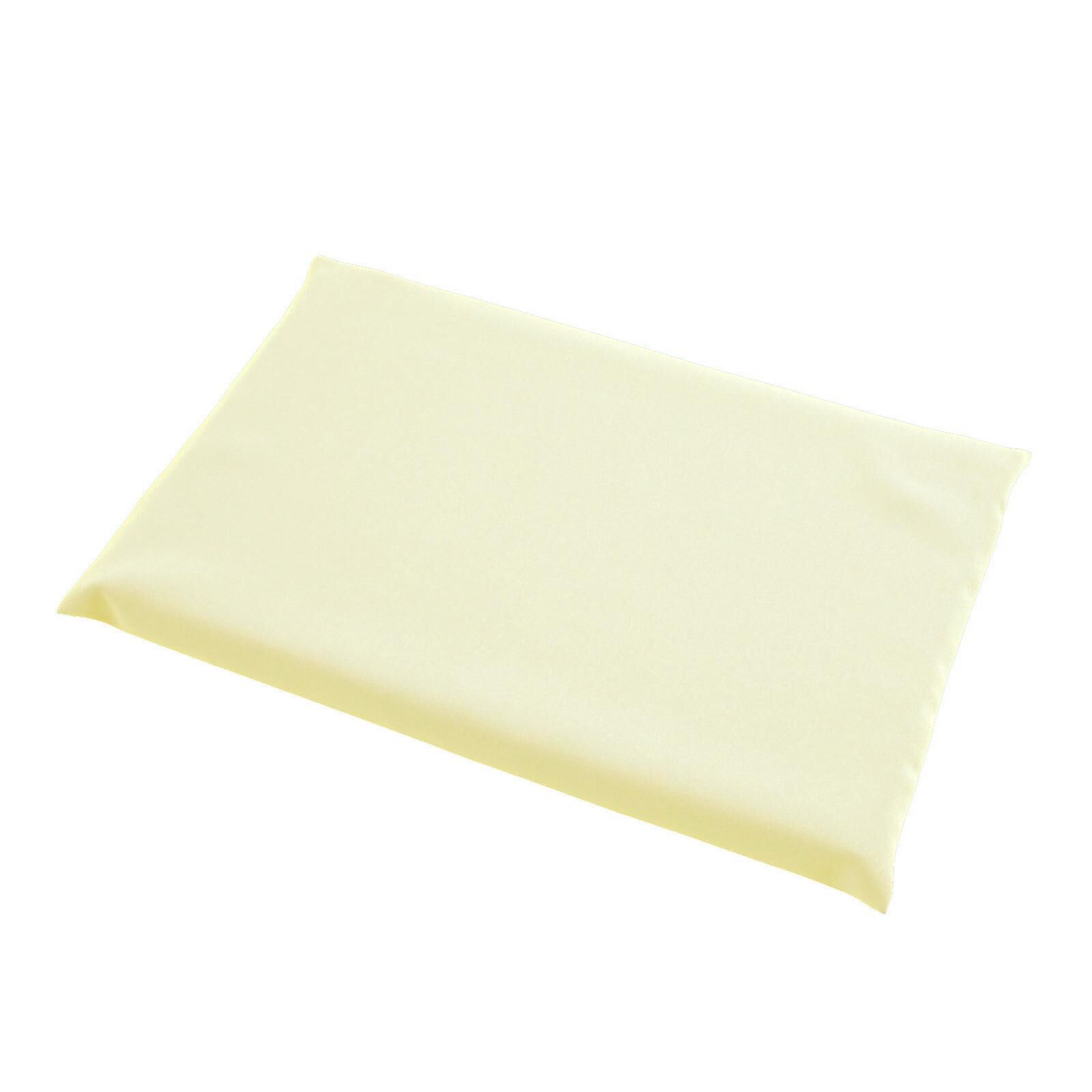 Sitzkissen Baumwolle Canvas-Vanille