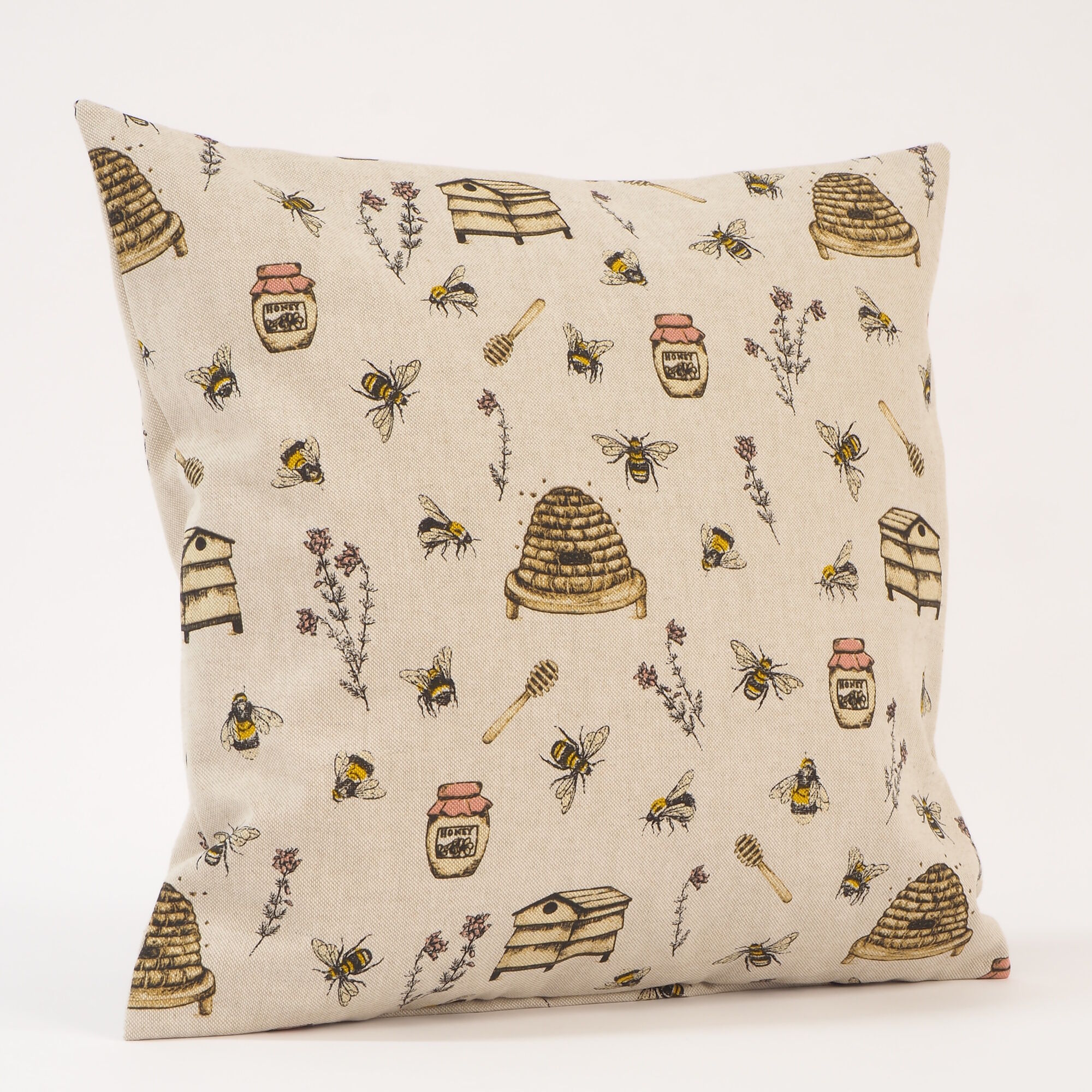 Kissenbezug 40x40 cm Bienen Honig Imker