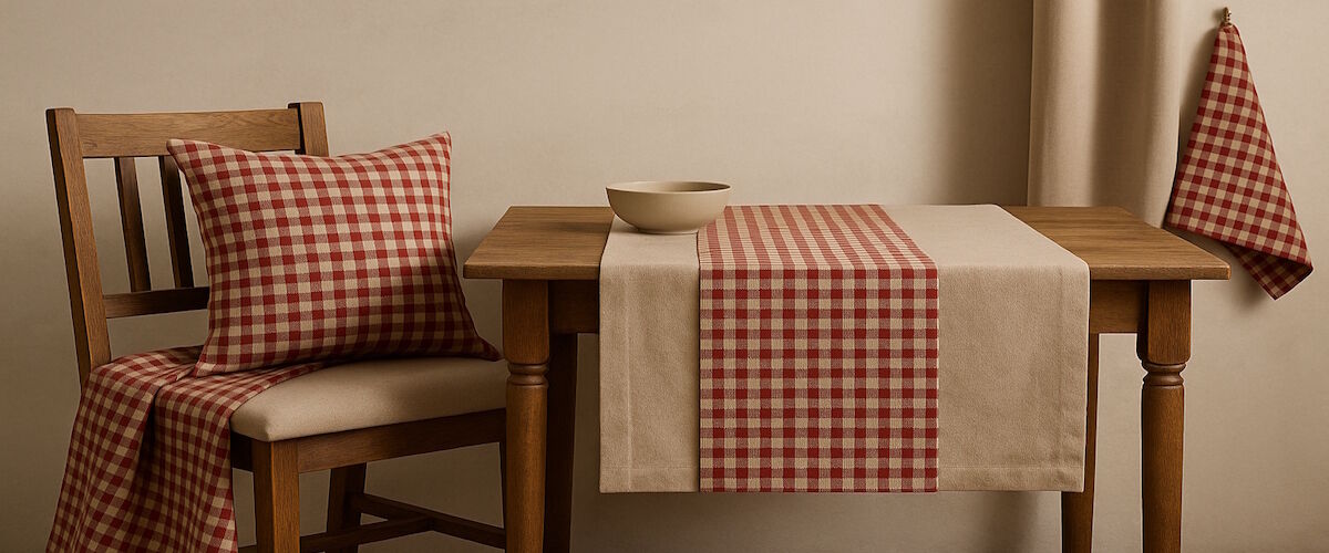 Heimtextilien im Bauernhausstil