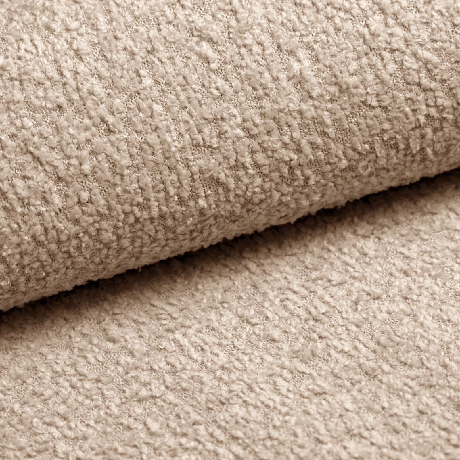 Polsterstoff Alba Beige Boucle