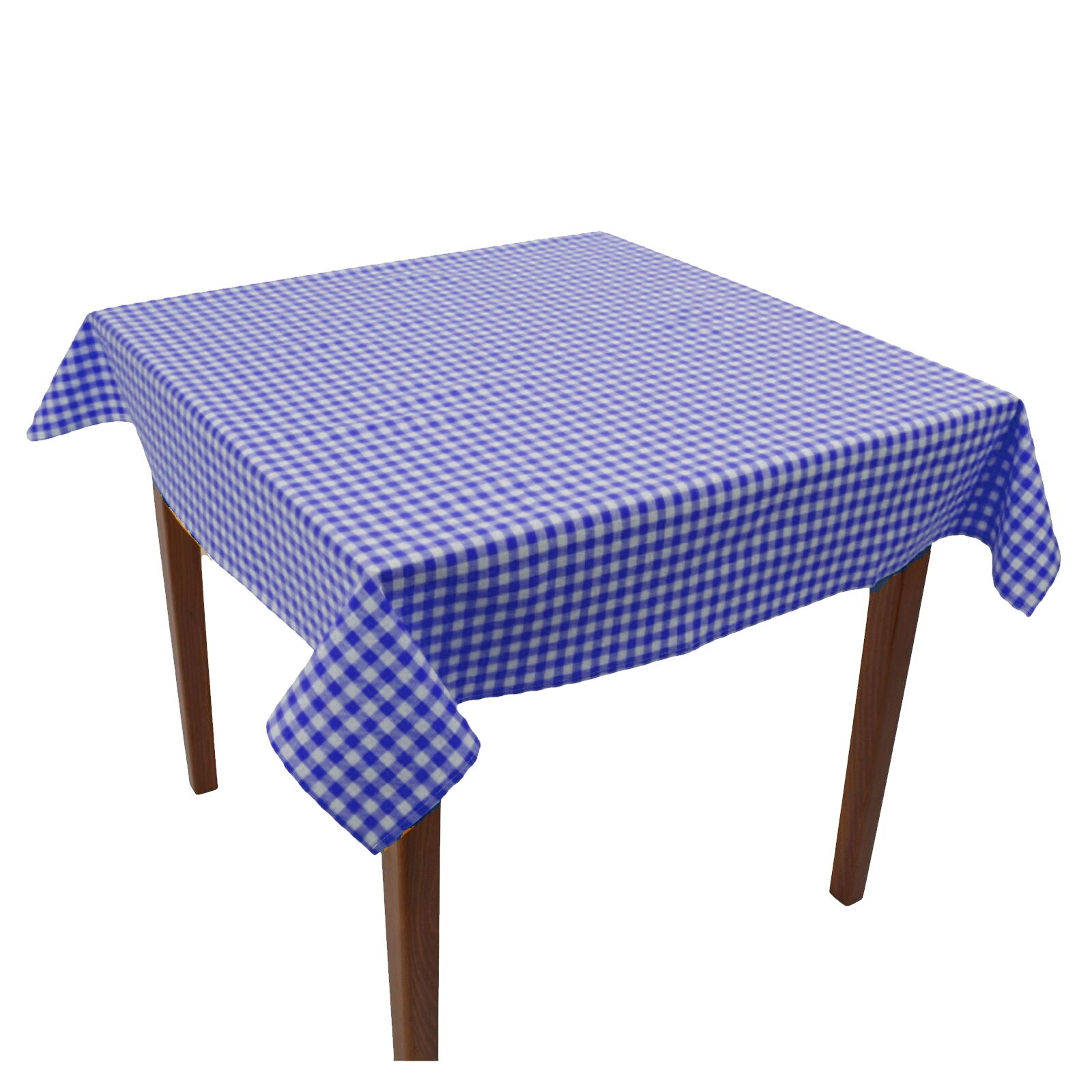 Tischdecke Kariert Blau