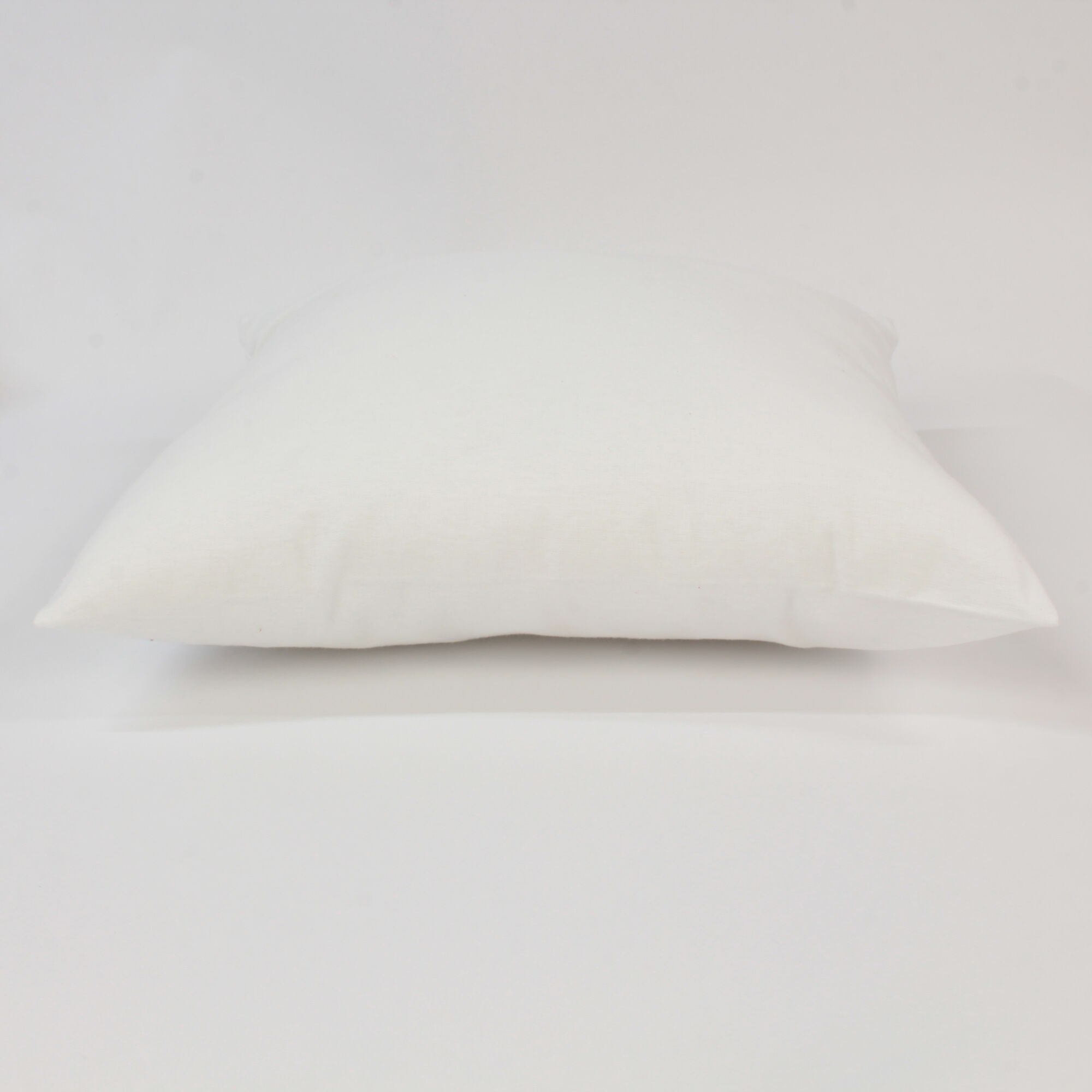 Kissenbezug 30x30 cm Biber Flanell Weiß