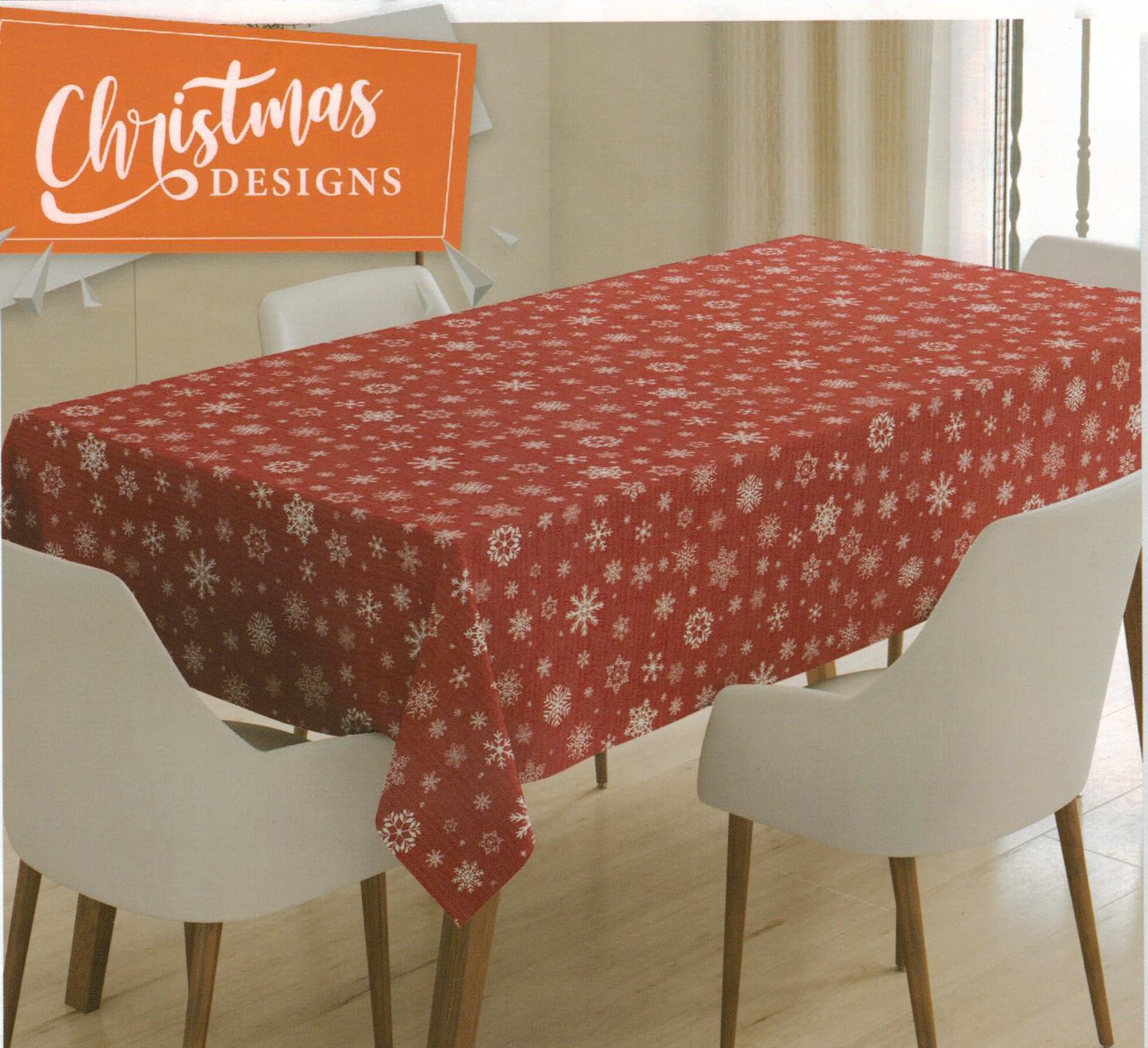 Wachstuch Tischdecke Weihnachten