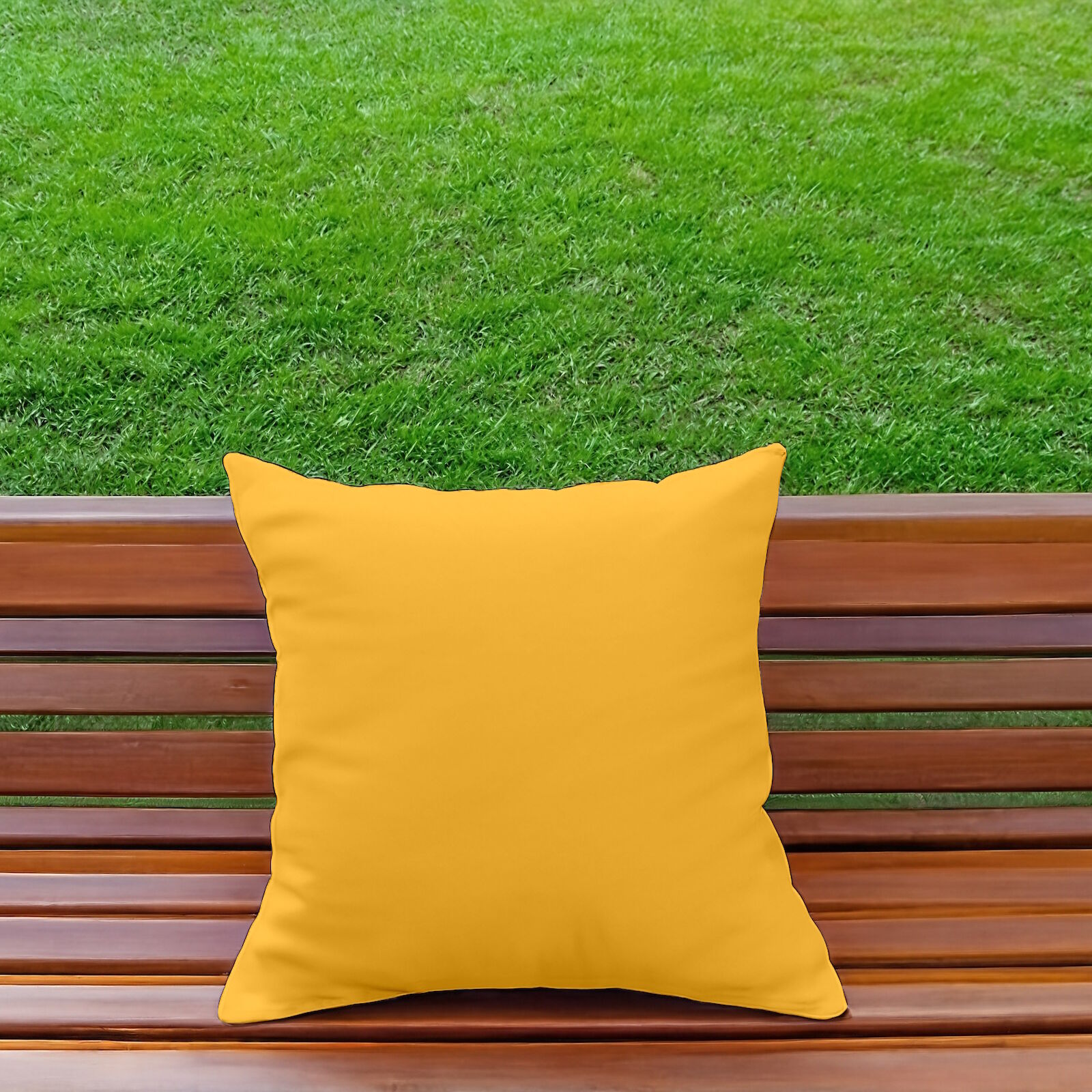 Kissenbezug Polyester-30x30 cm-Gelb