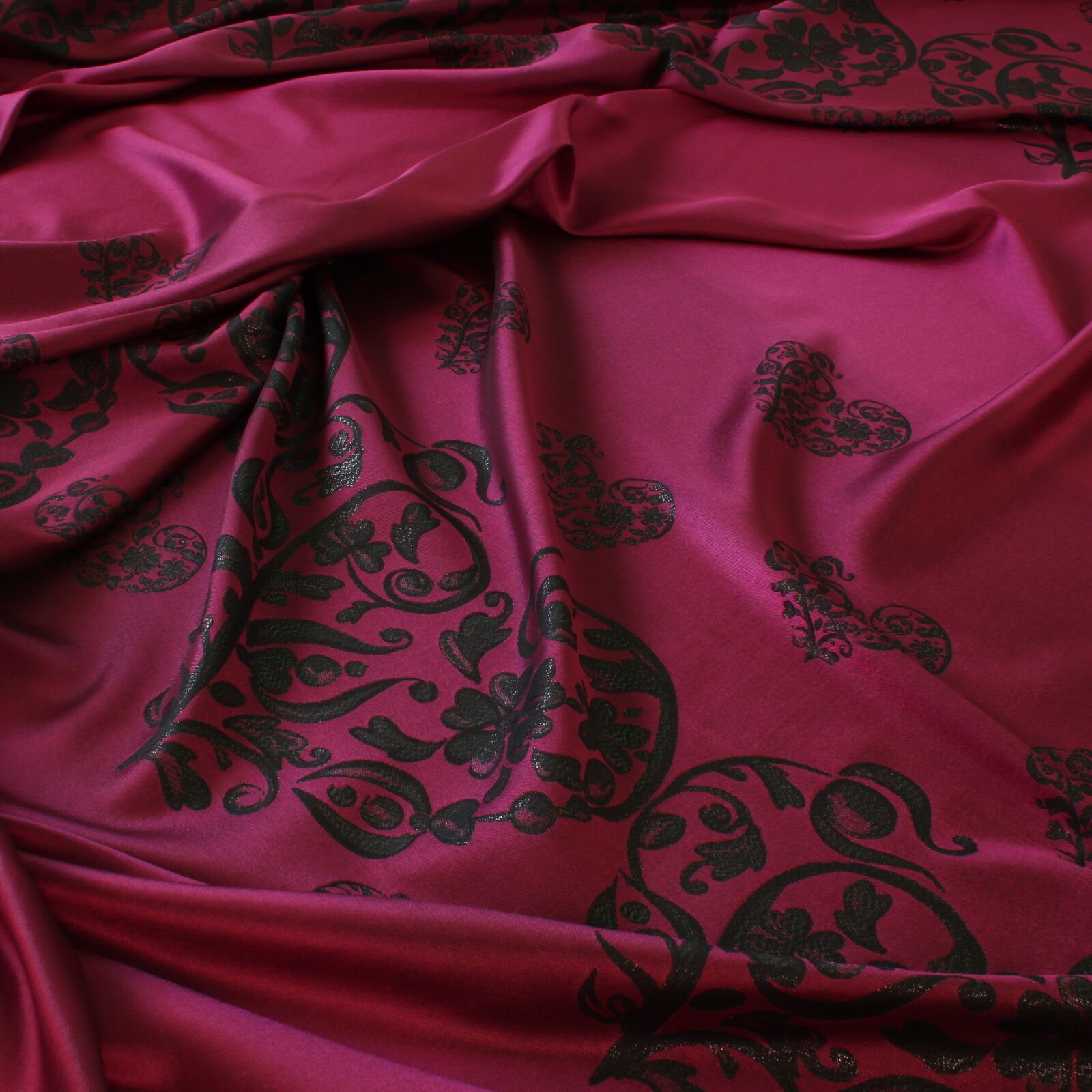 Stoff Meterware Adele Polyester Jacquard (1 Stück = 77 cm!!)