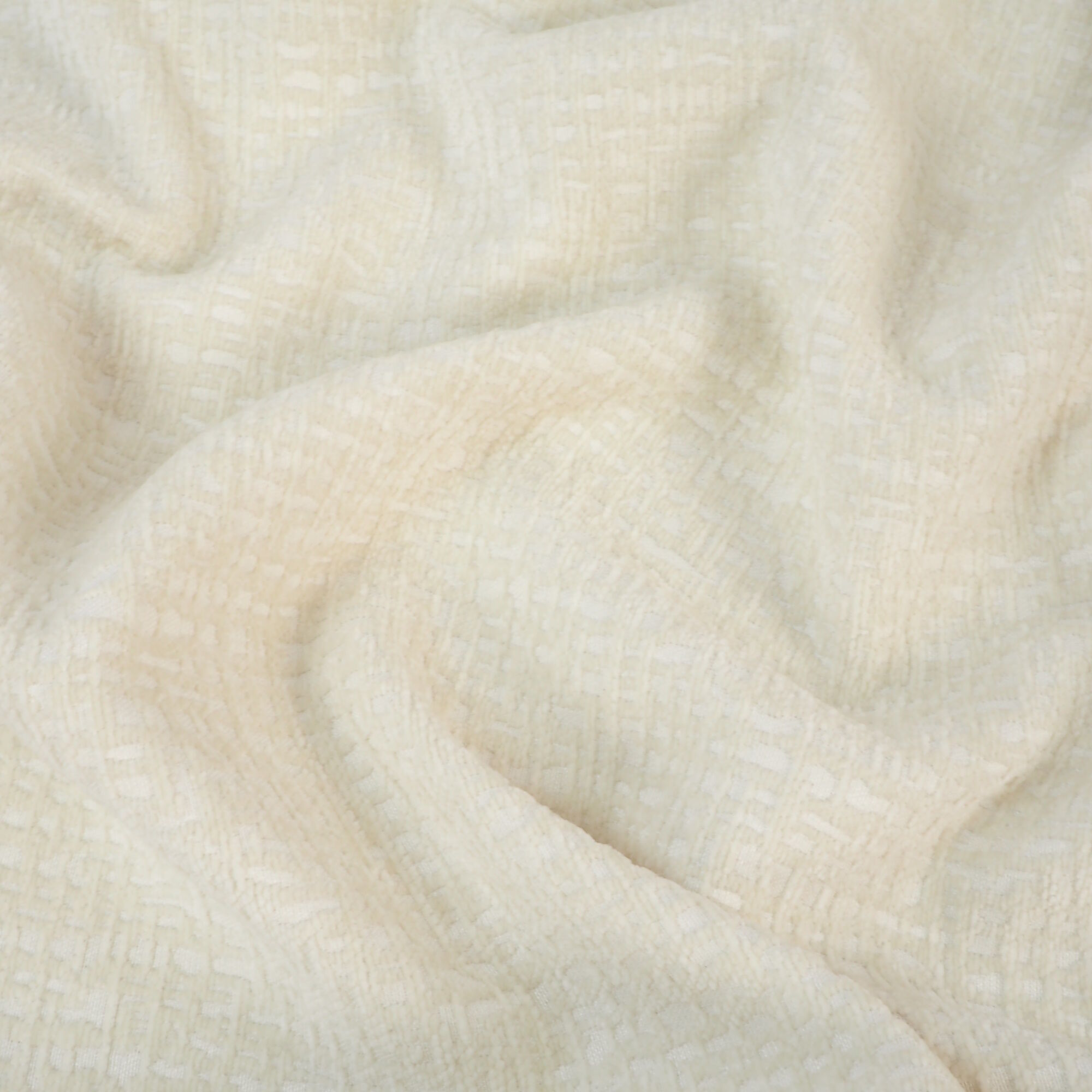 Stoff Meterware Florent Beige Möbelbezugsstoff