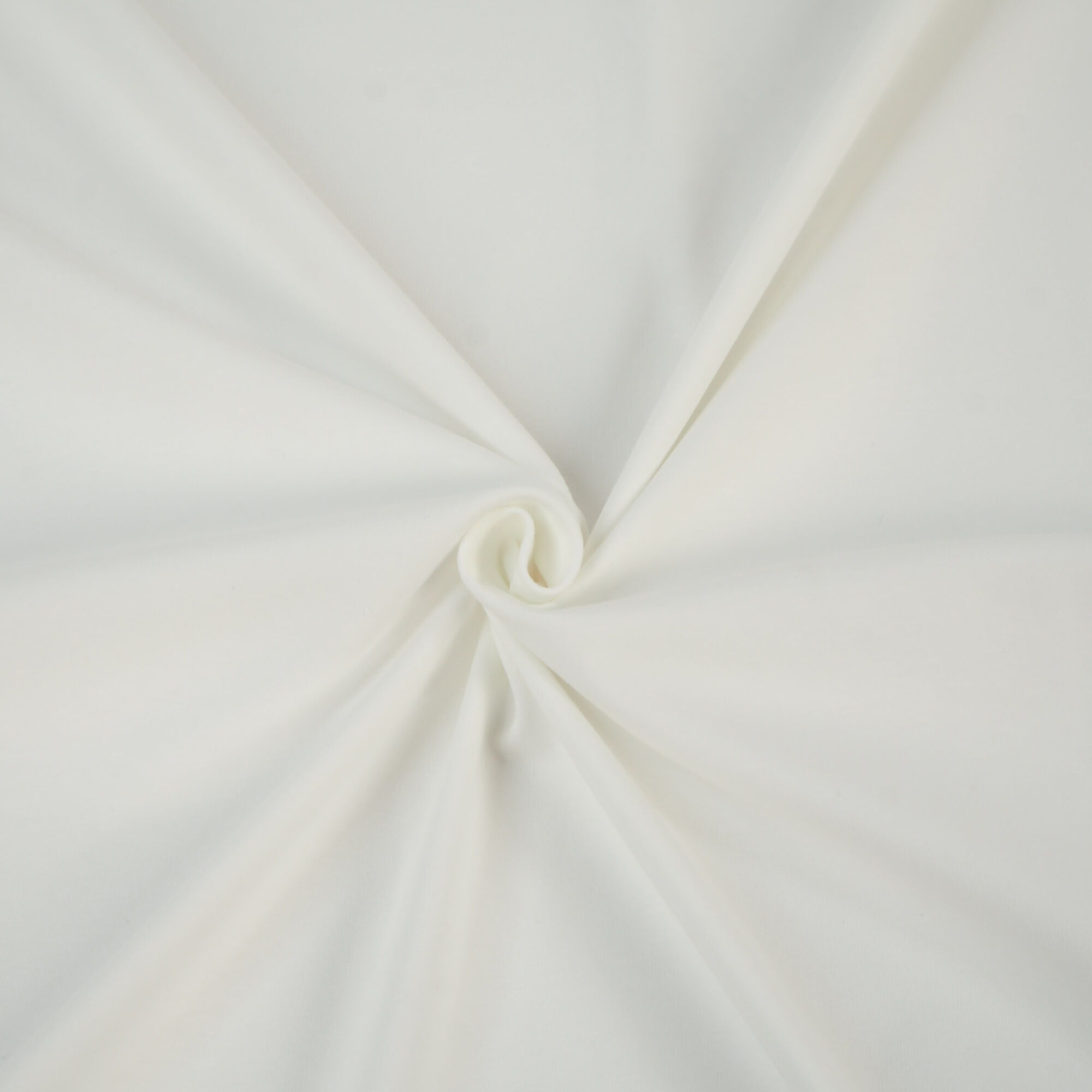 Stoff Meterware Uni Creme Jersey