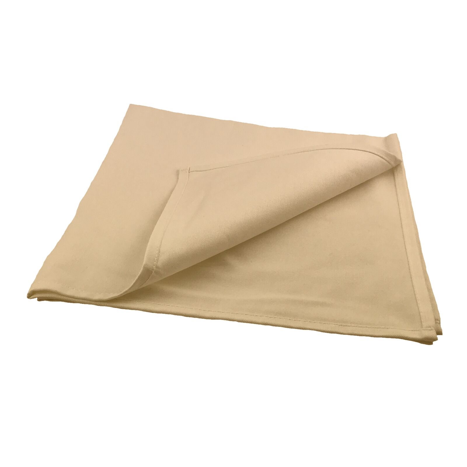 Damast Servietten Camel