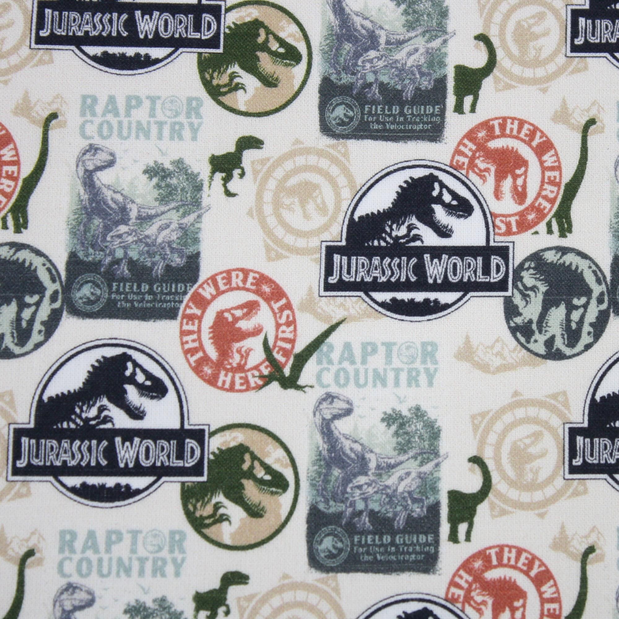 Jurassic World Stoff Meterware