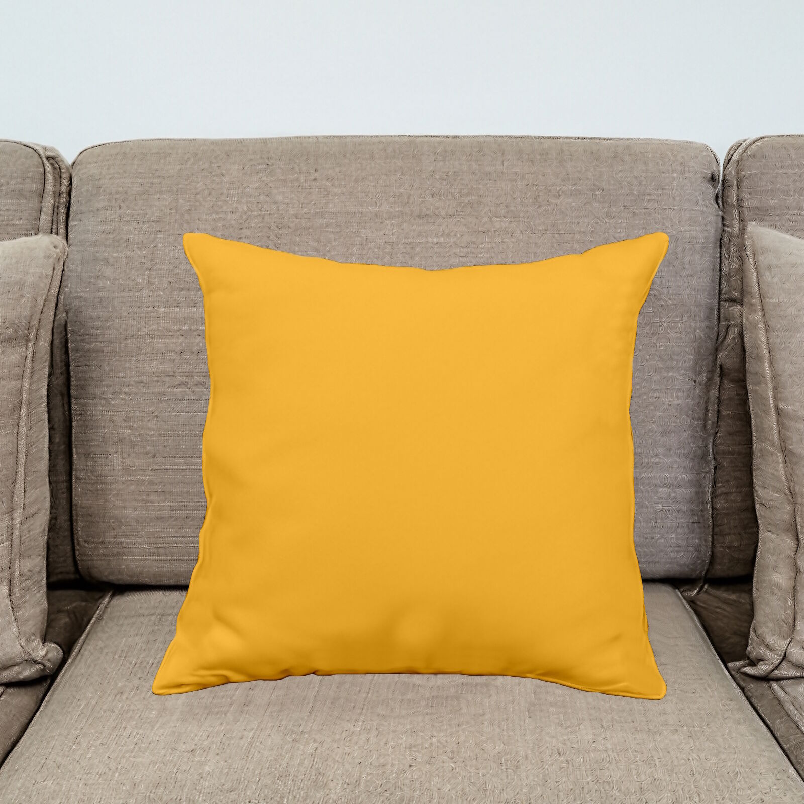 Kissenbezug Polyester-30x30 cm-Gelb
