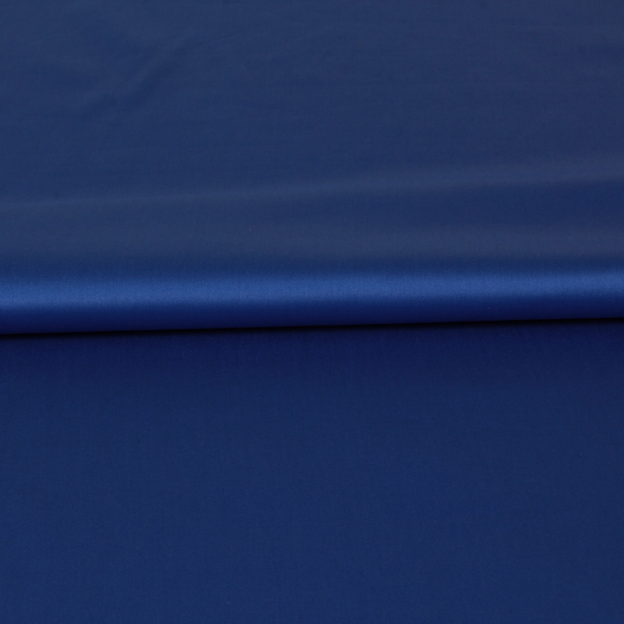 Stoff Meterware Kobalt Blau Mako Satin 160 cm