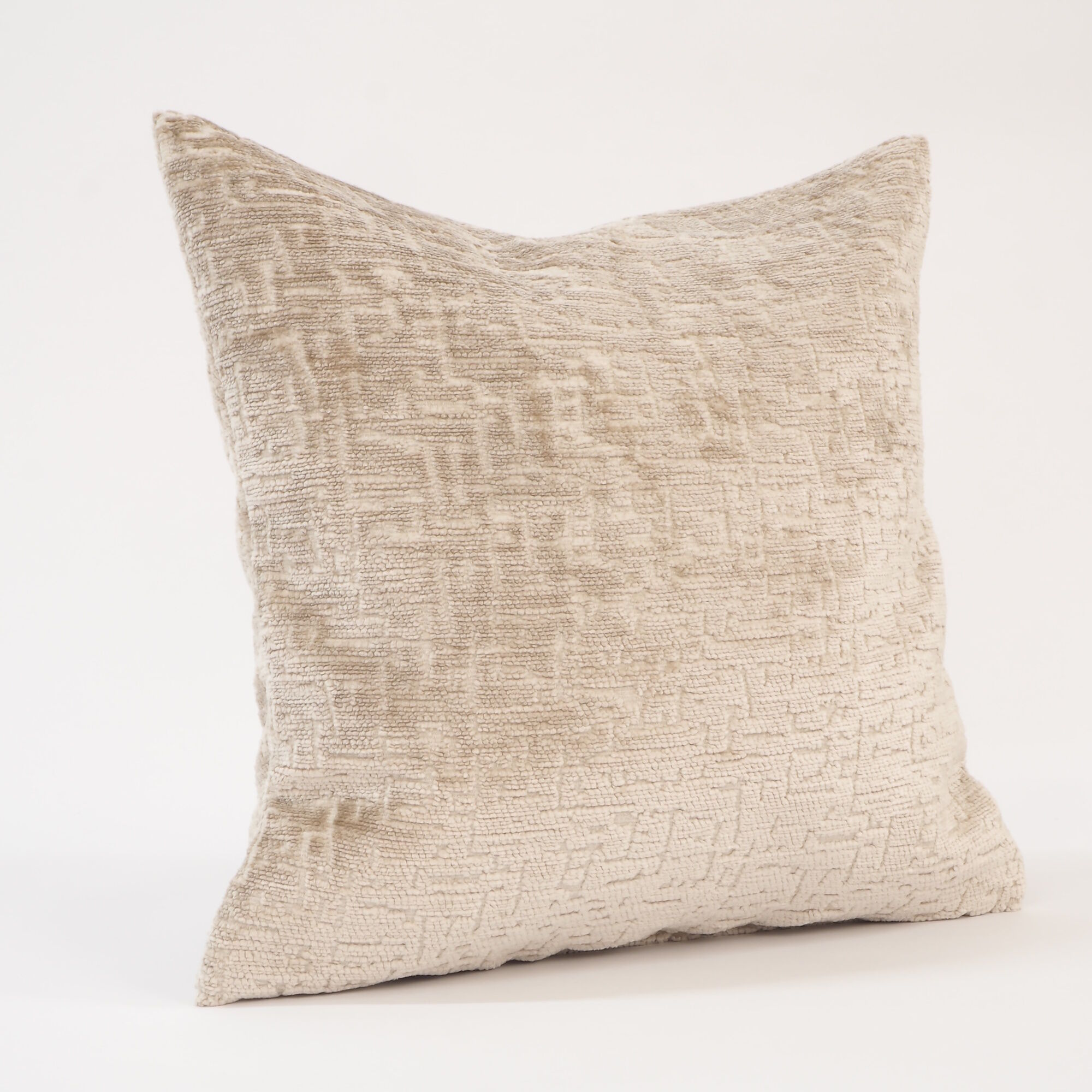 Kissenbezug Tekla Beige Grau Grün 30x30 40x40 50x50 cm
