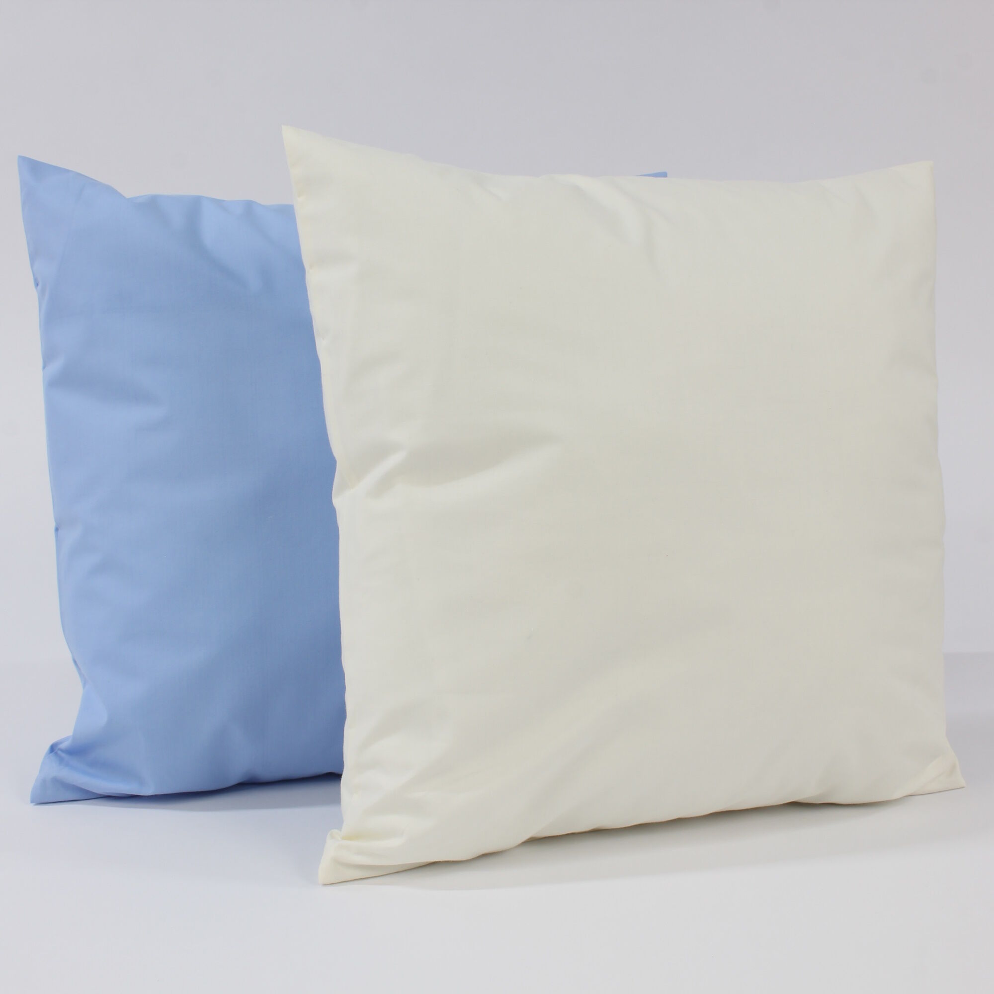 Kissenbezug 40x40 cm Dupion Seide Creme