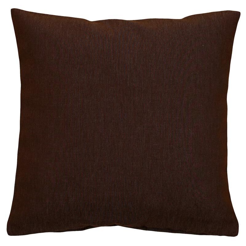 Outdoor Kissenbezug 30x30 cm Uni Braun
