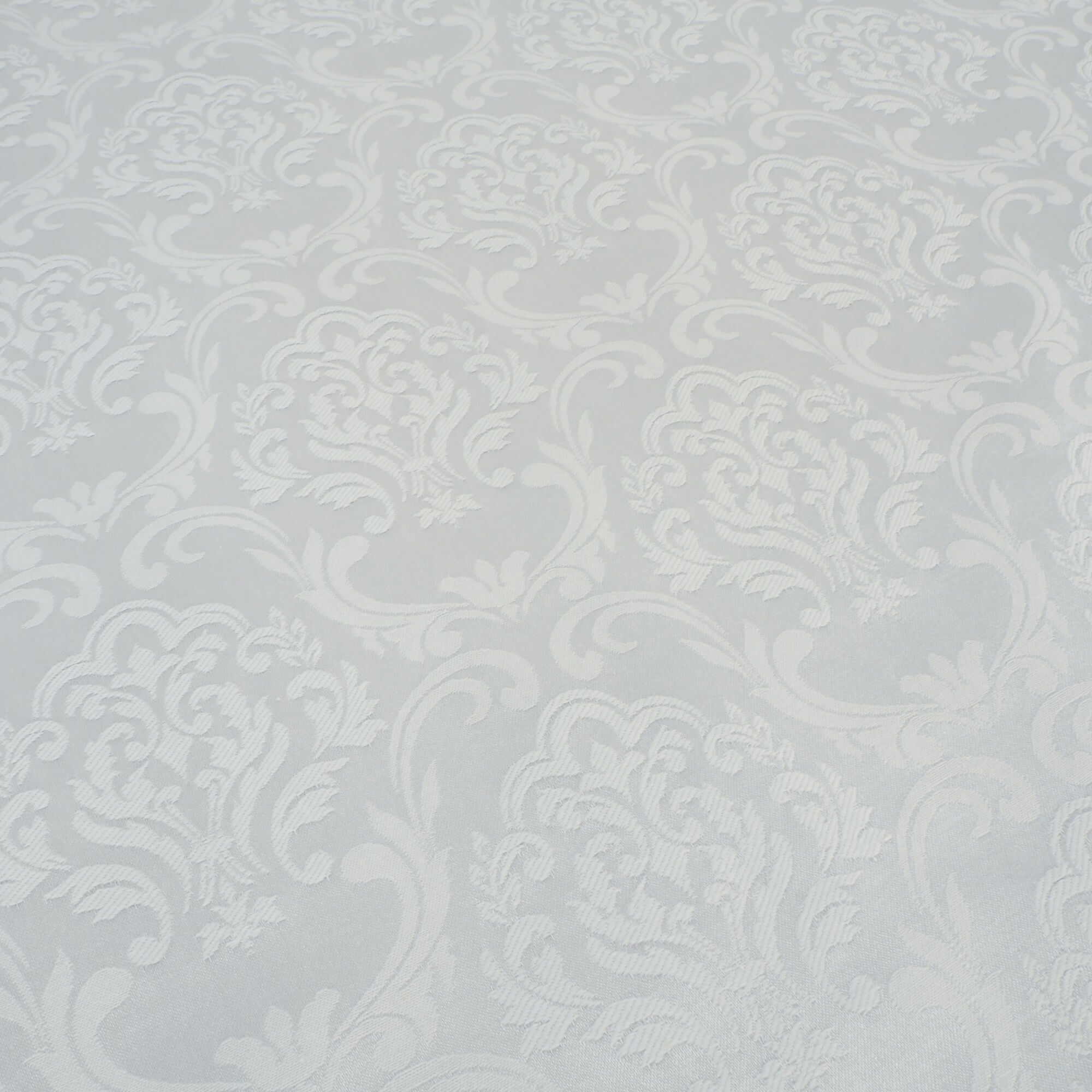 Stoff Premium Jacquard blühender Barock Hellgrau 280cm