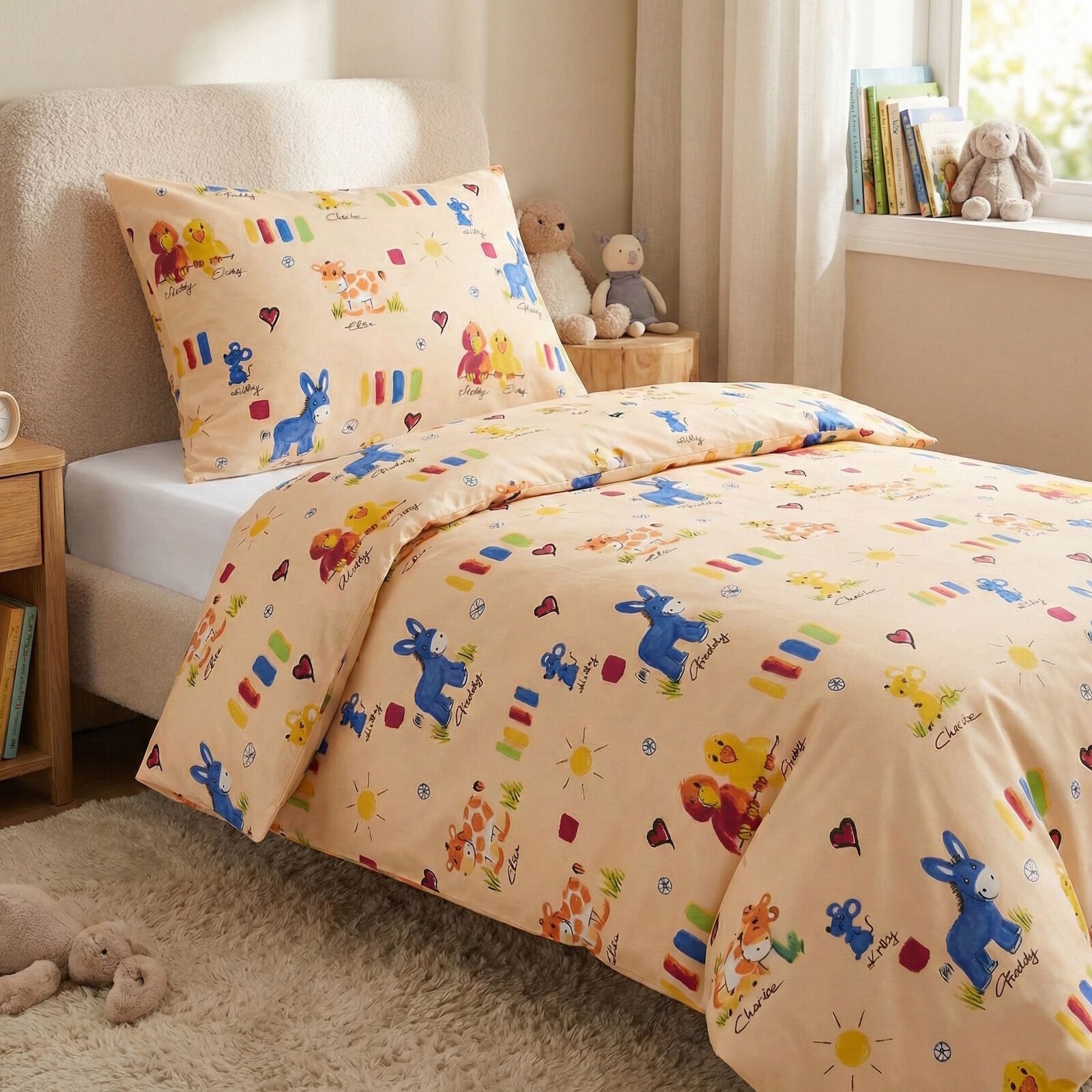 Kinderbettwäsche Tiere