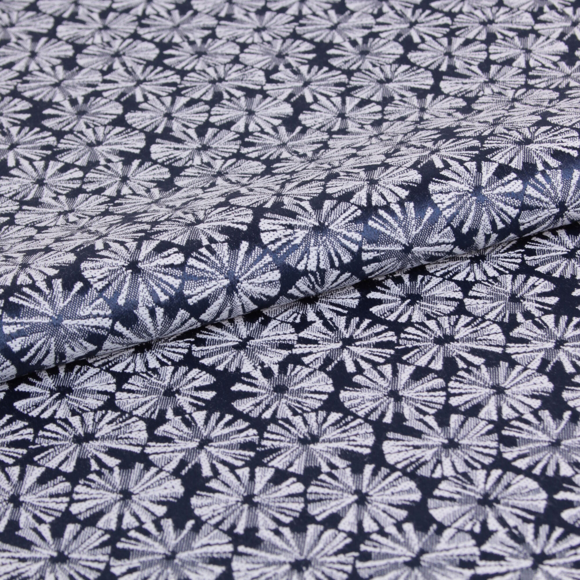 Stoff Meterware Pusteblume Peral Blau