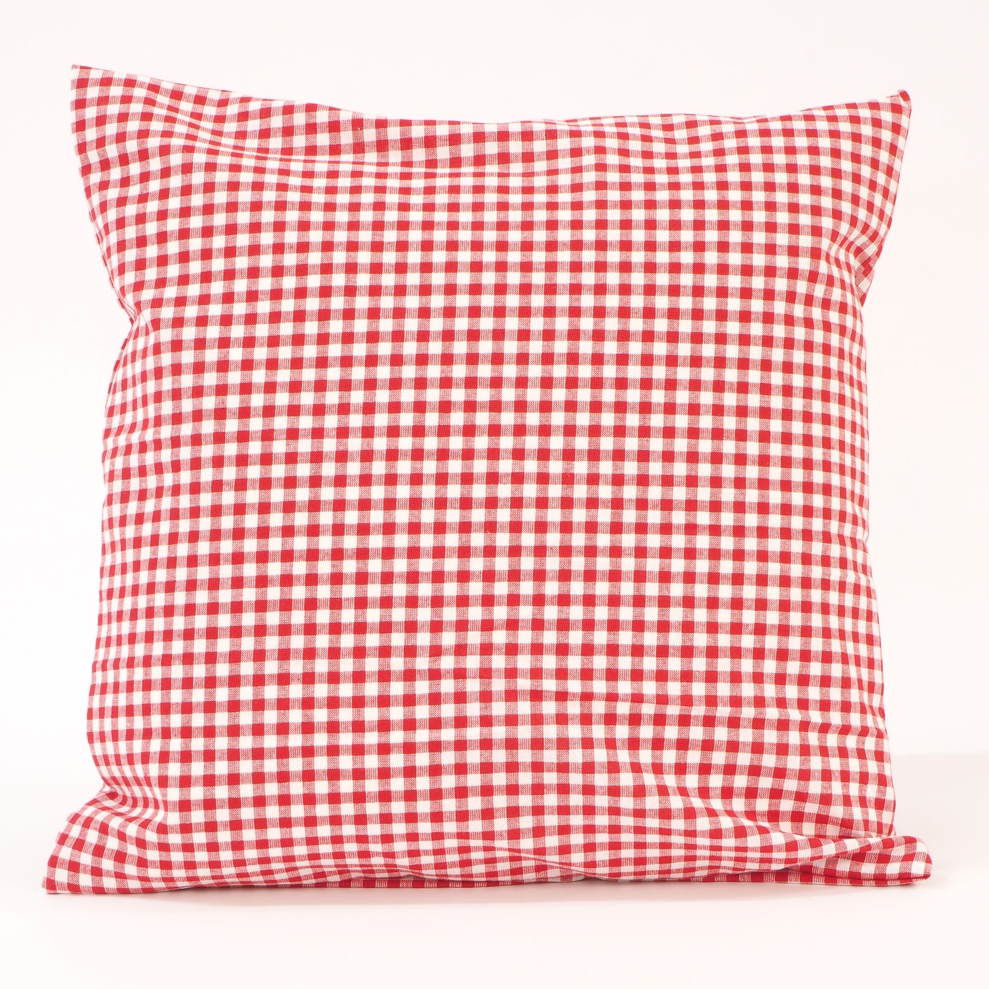 Kissenbezug 40x40 cm Karo 5x5 mm Rot