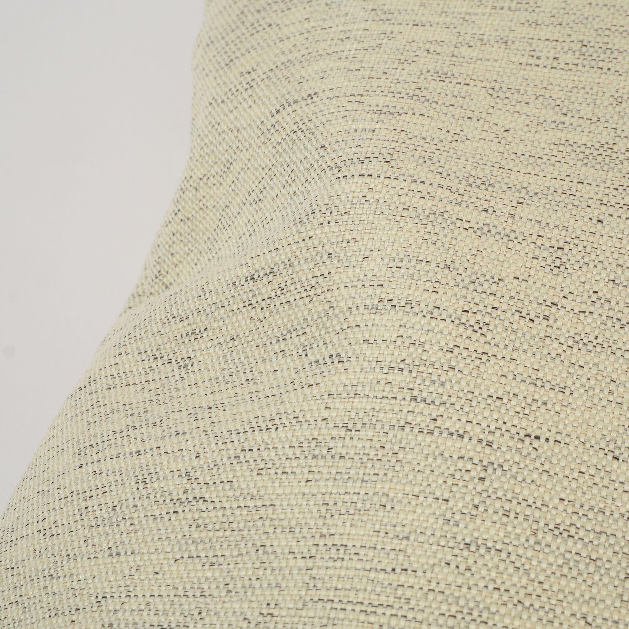 Kissenbezug 40x40 cm Polina meliert Möbelstoff - Creme