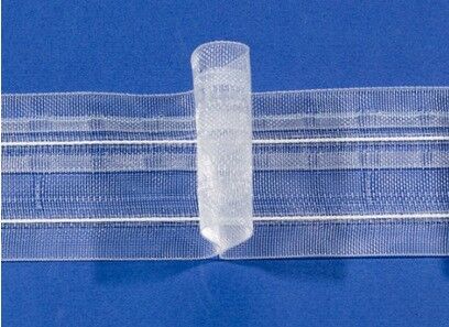 Stehfaltenband BOOGIE Verhältnis 1:2.0 F1 Transparent - VPE 5 m