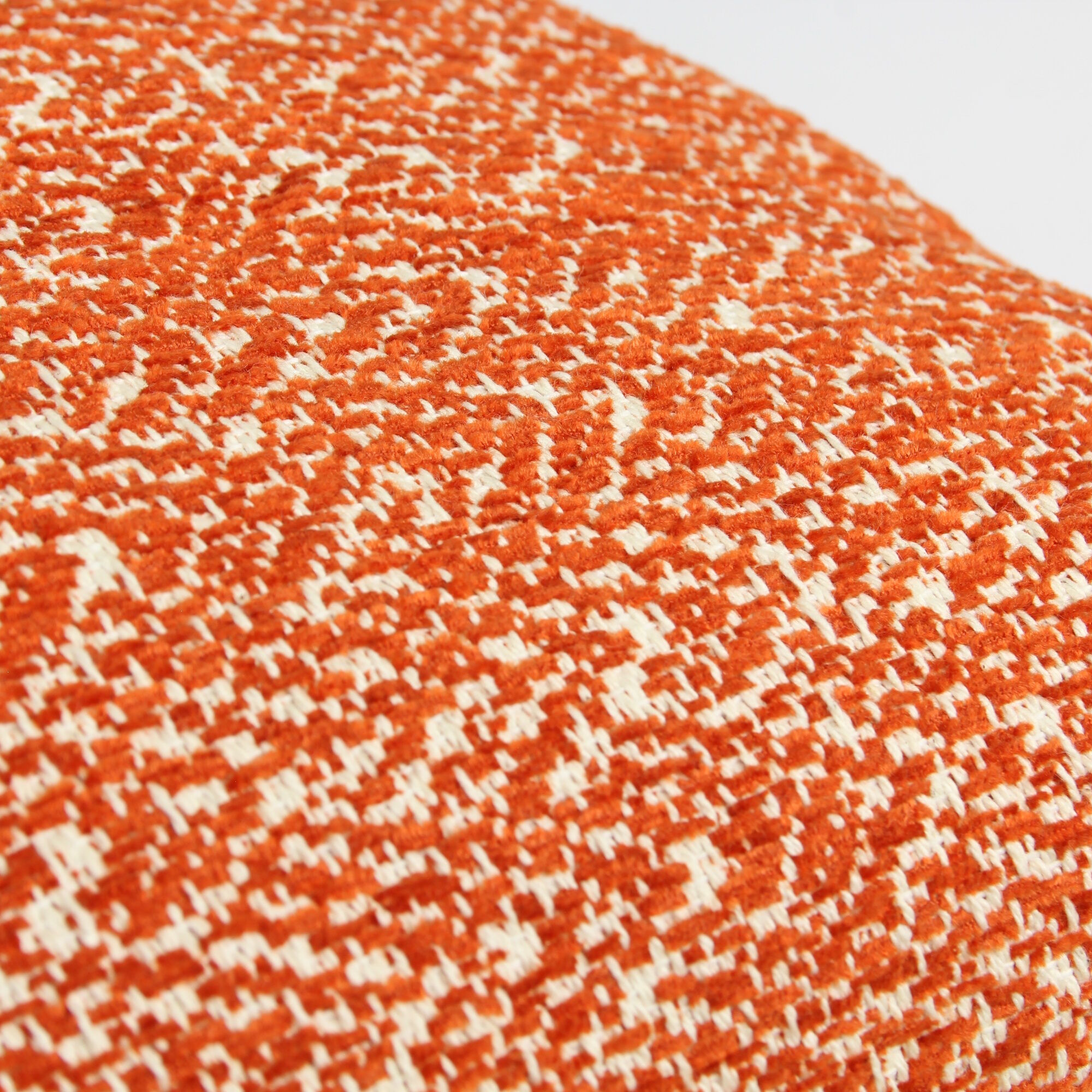 Kissenbezug 40x40 cm Milan Orange Meliert Bezugsstoff