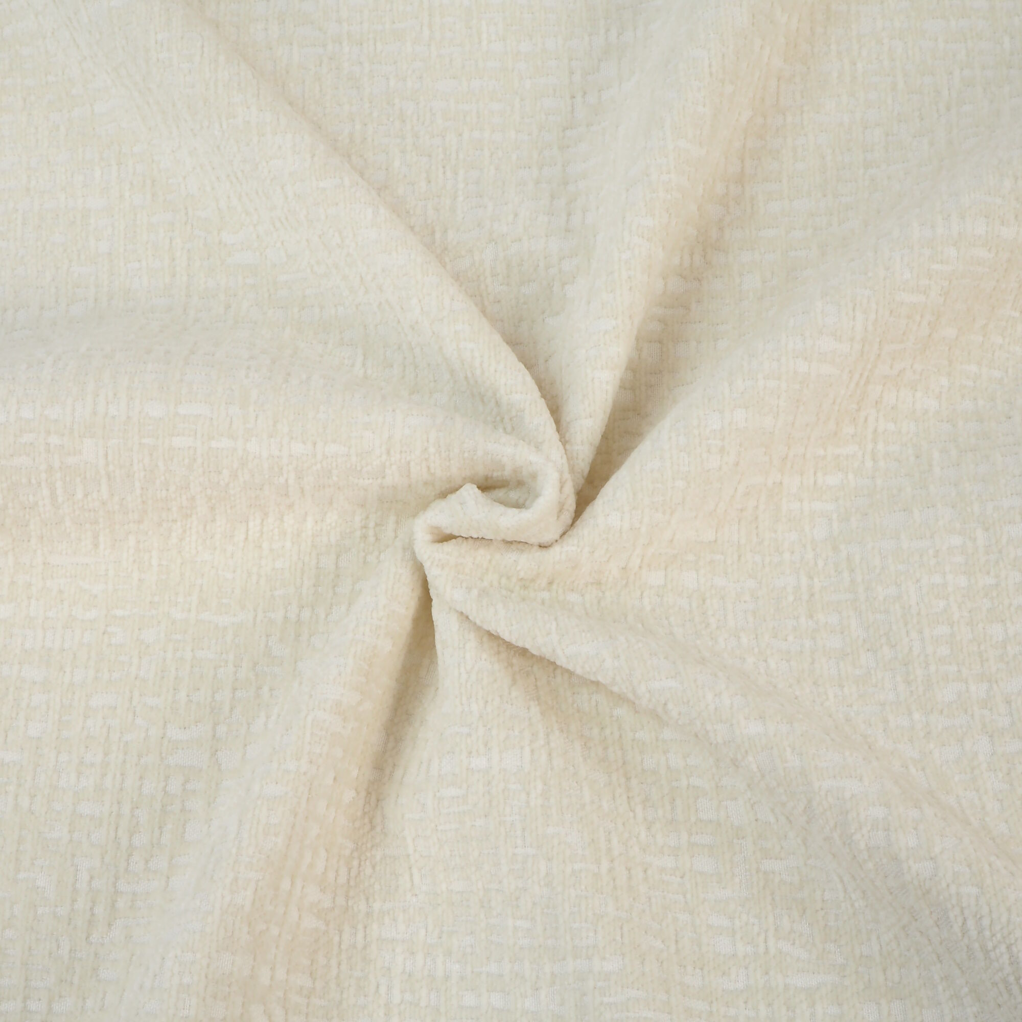 Stoff Meterware Florent Beige Möbelbezugsstoff