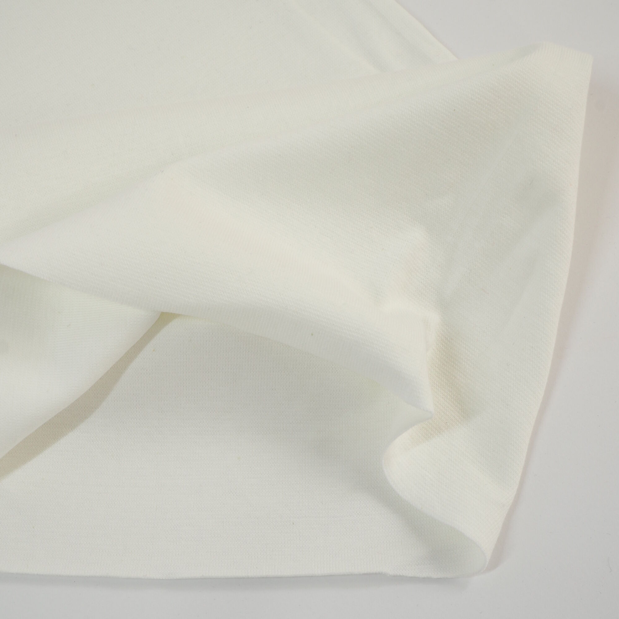 Bündchenstoff Uni Creme