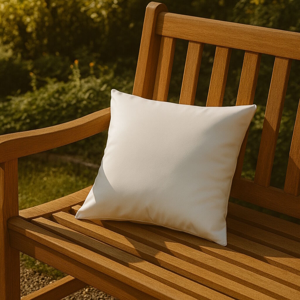 Kissenbezug Uni Weiß Baumwolle Linon RV-35x50 cm