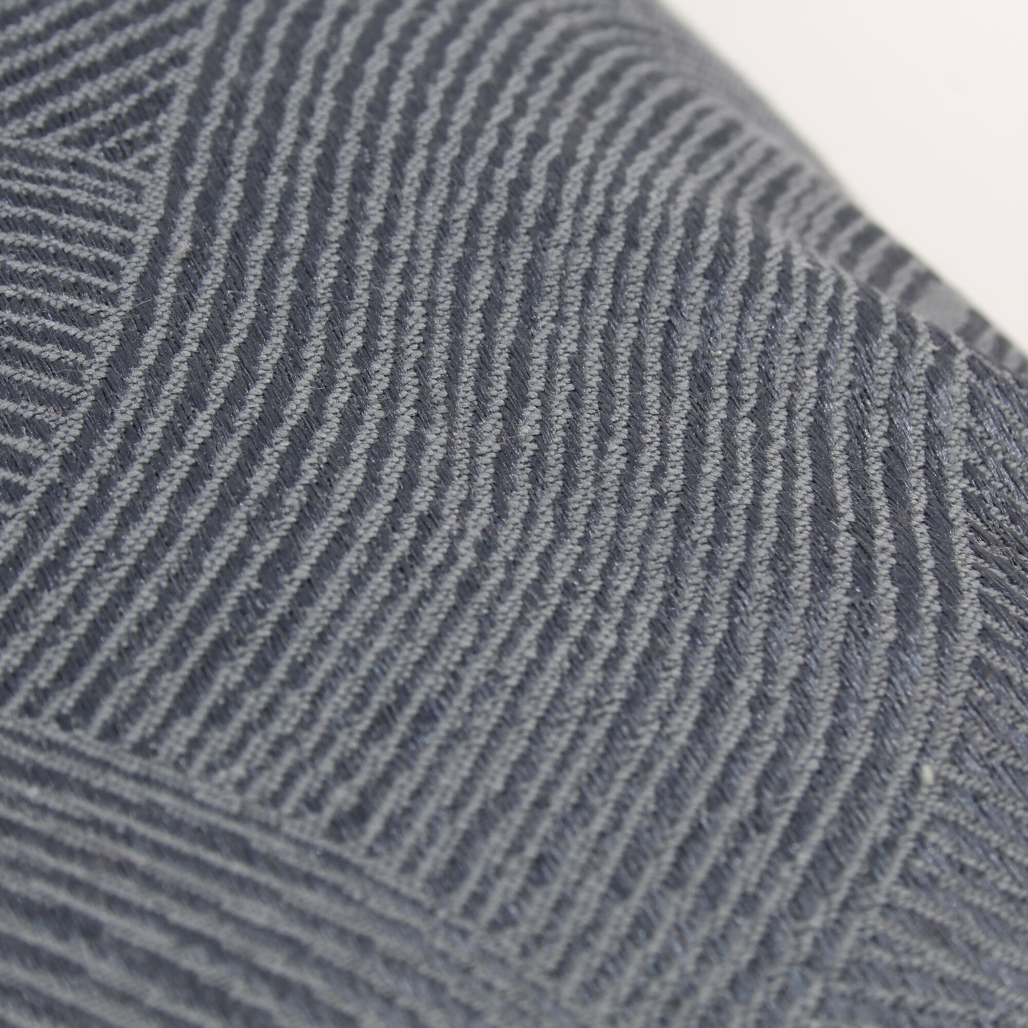 Kissenbezug 30x30 cm Struktur Kreis Grau