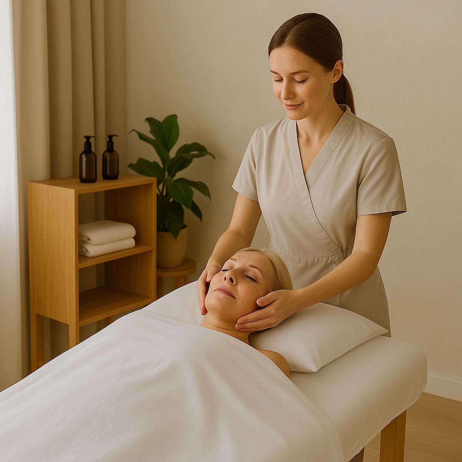 Leichte Sommerdecke Weiß