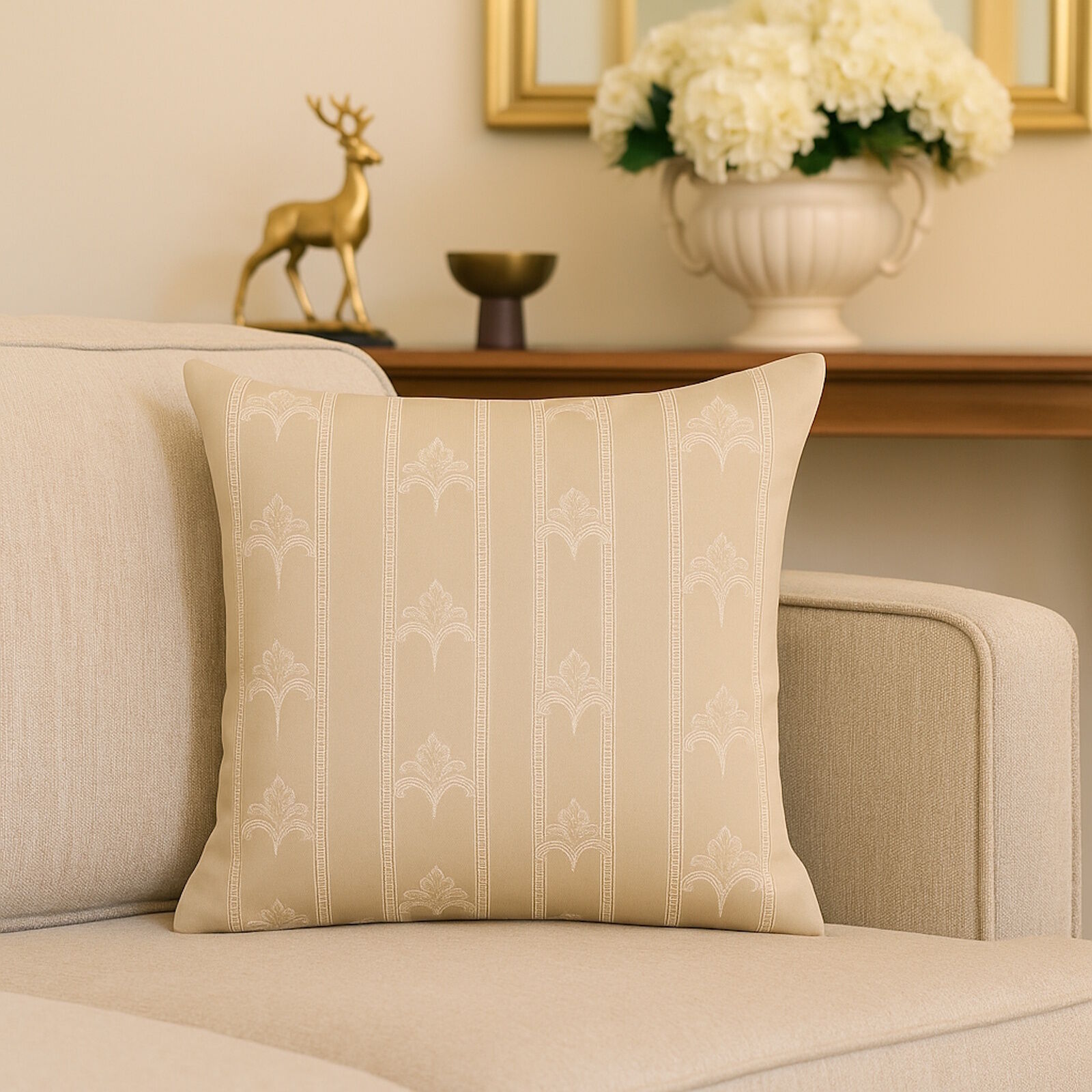 Kissenbezug Barock Imperio 30x30 40x40 50x50 cm