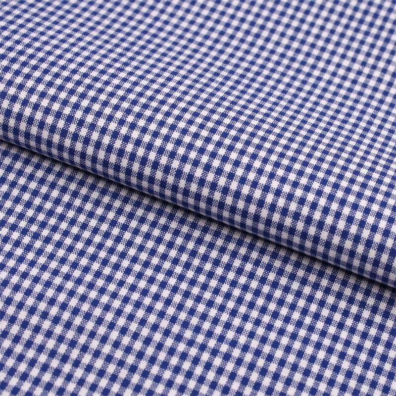 Stoff Meterware Karo 2x2 mm Blau