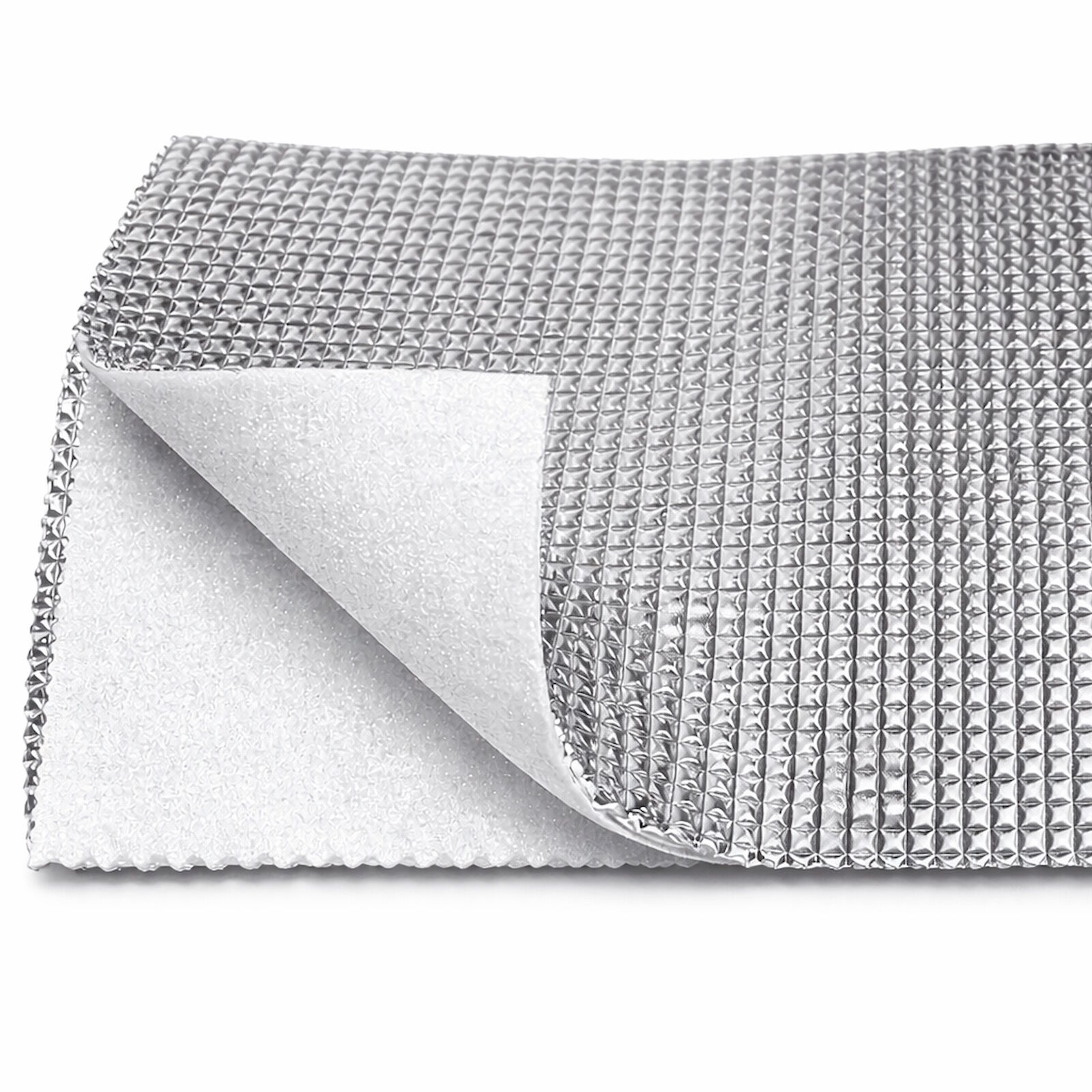 Aluminium Isolierfolie Silber Meterware 2 mm Thermo