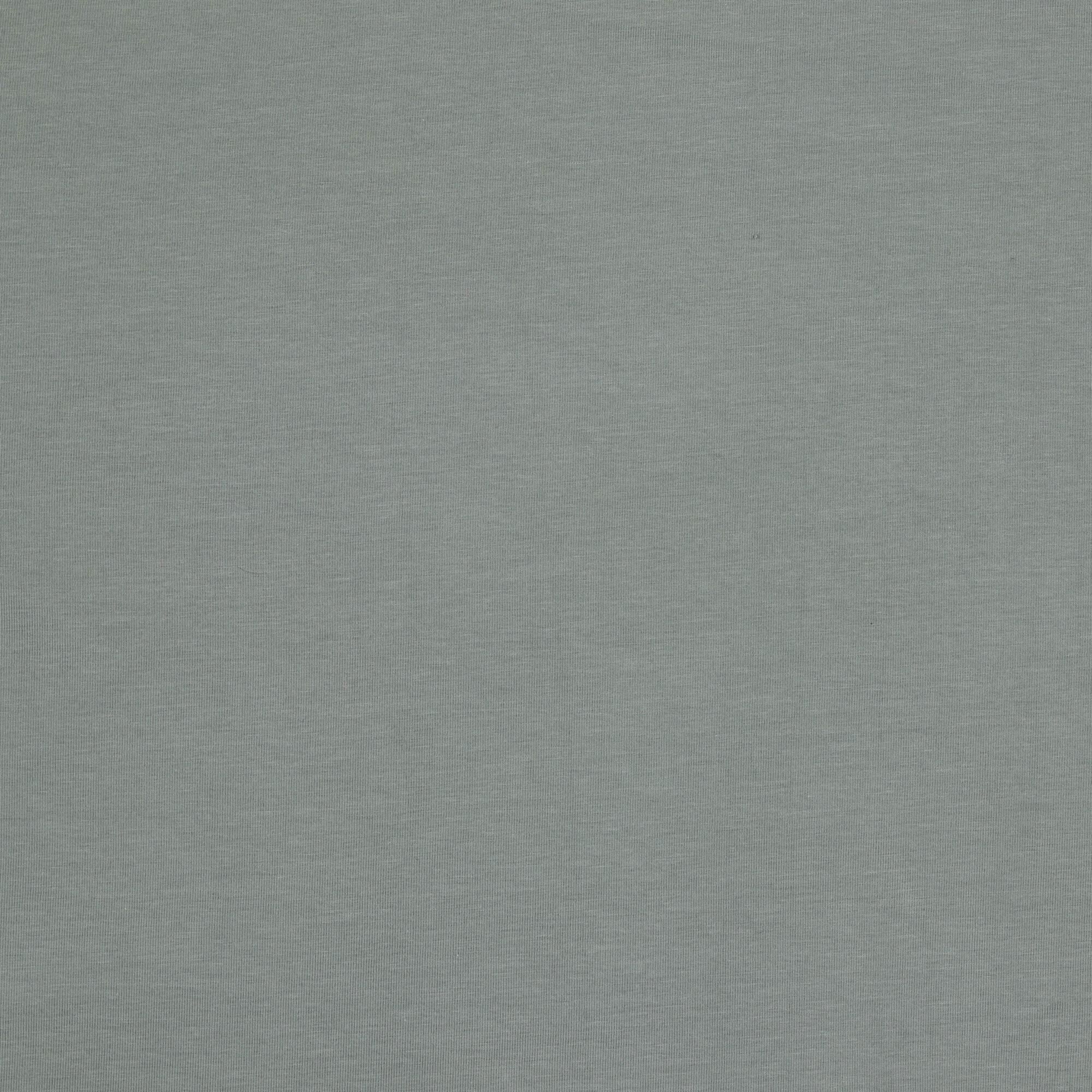 Stoff Meterware Grau Jersey