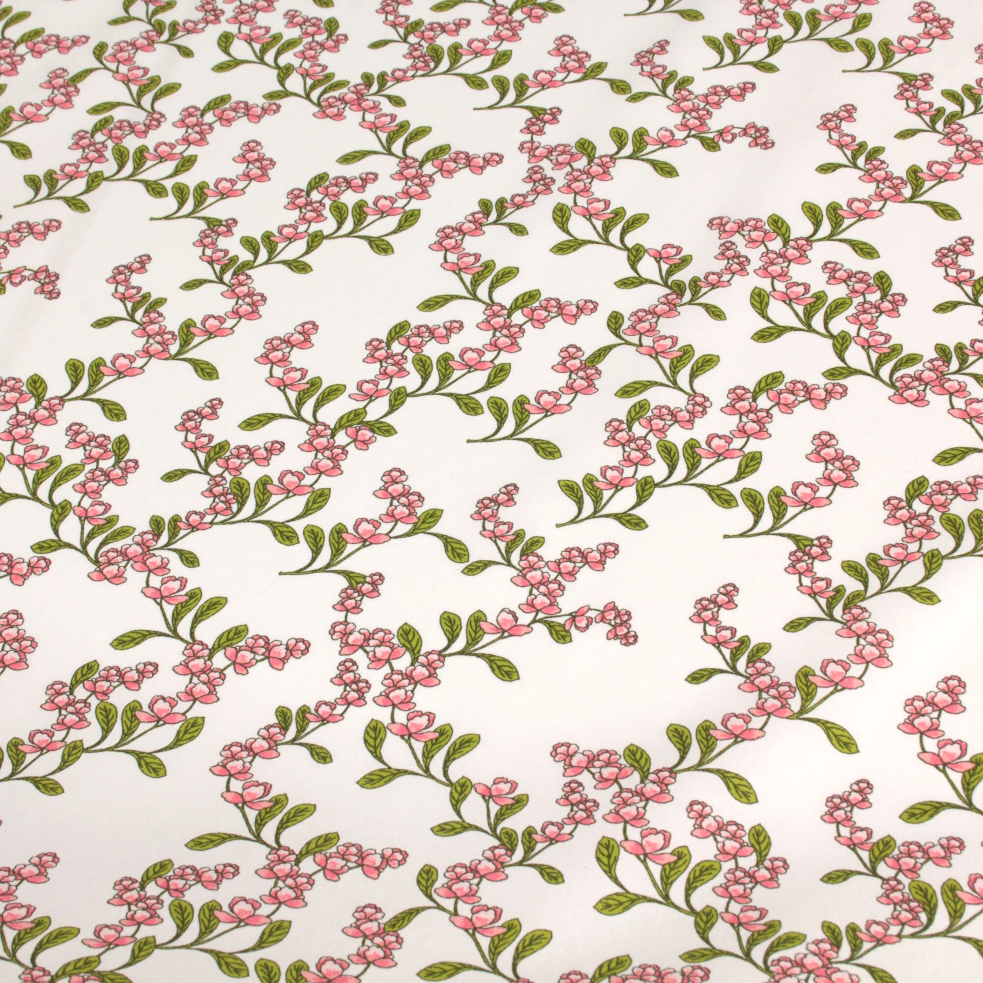 Stoff Meterware Blumen Blüten Fiona Baumwolle