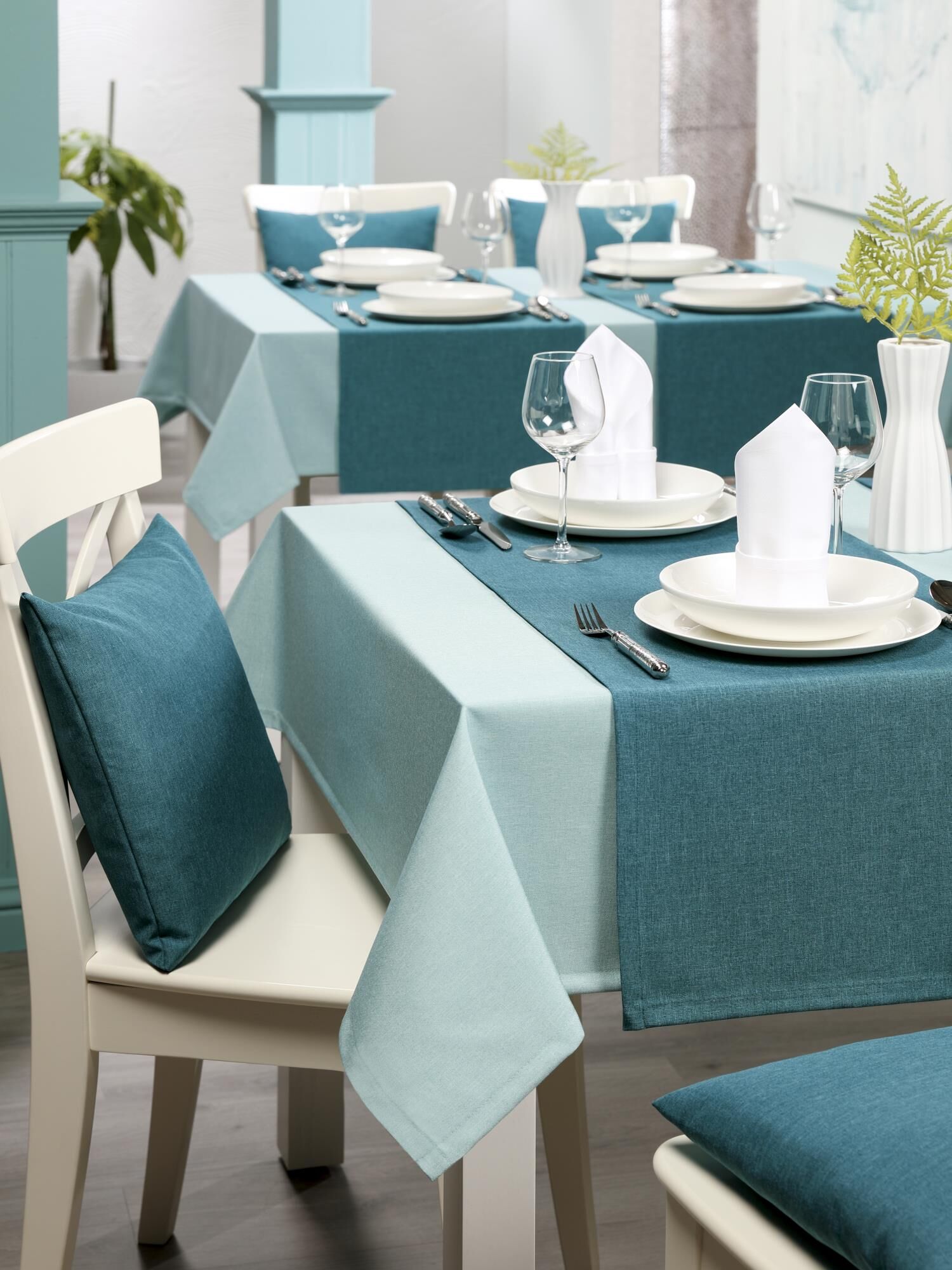 Polyester Tischdecke Pflegeleicht