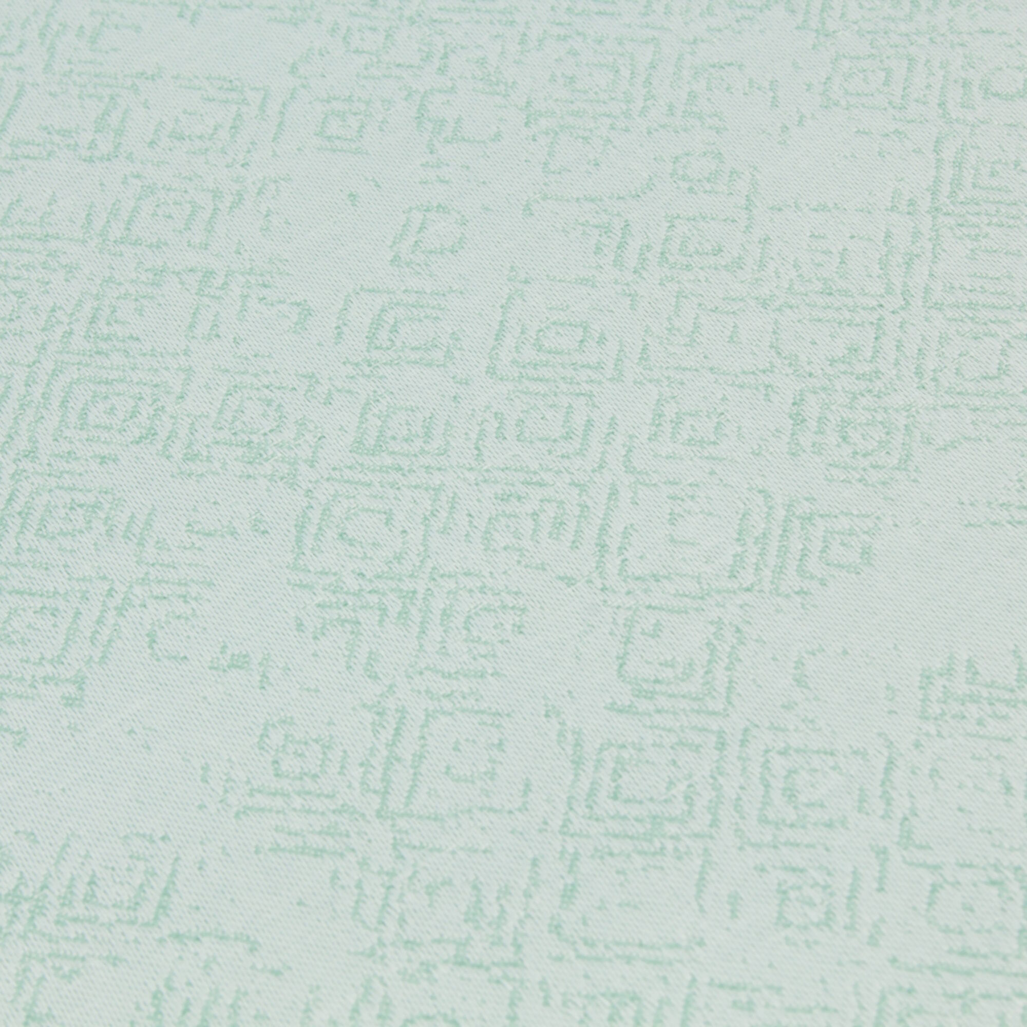 Stoff Meterware Melina Grün Jacquard Mischgewebe