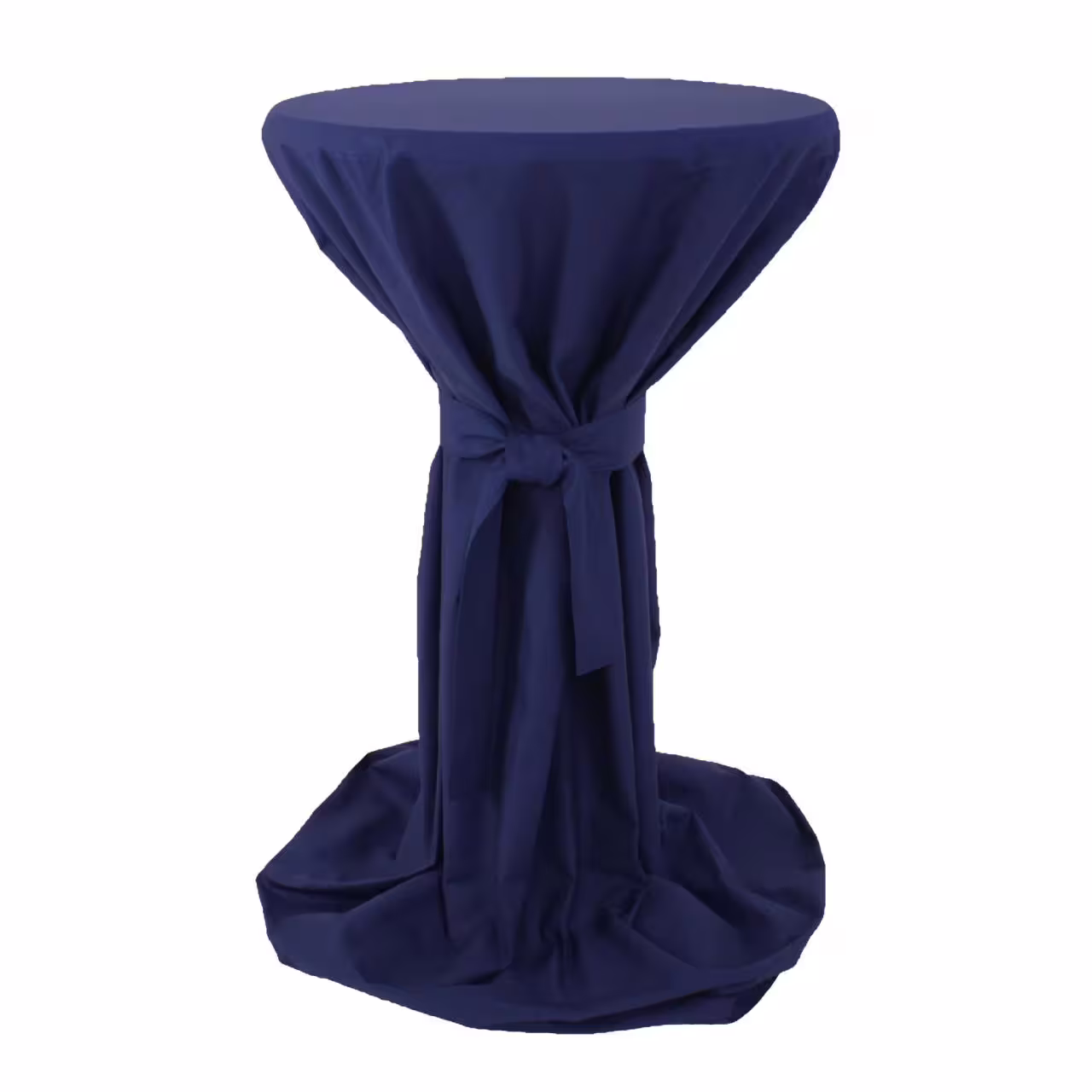 Stehtischhusse in blau