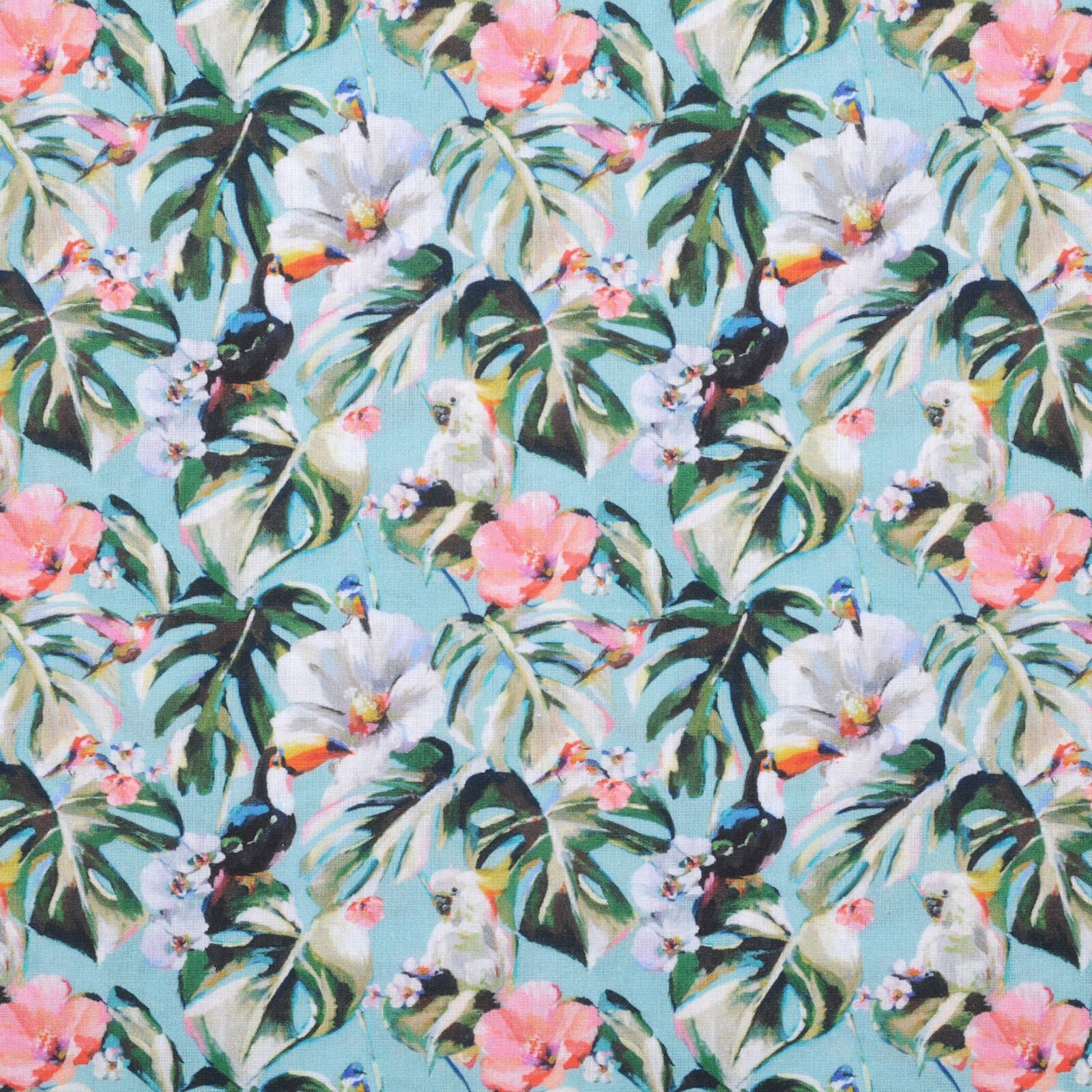 Stoff Meterware Hawaii Baumwolle