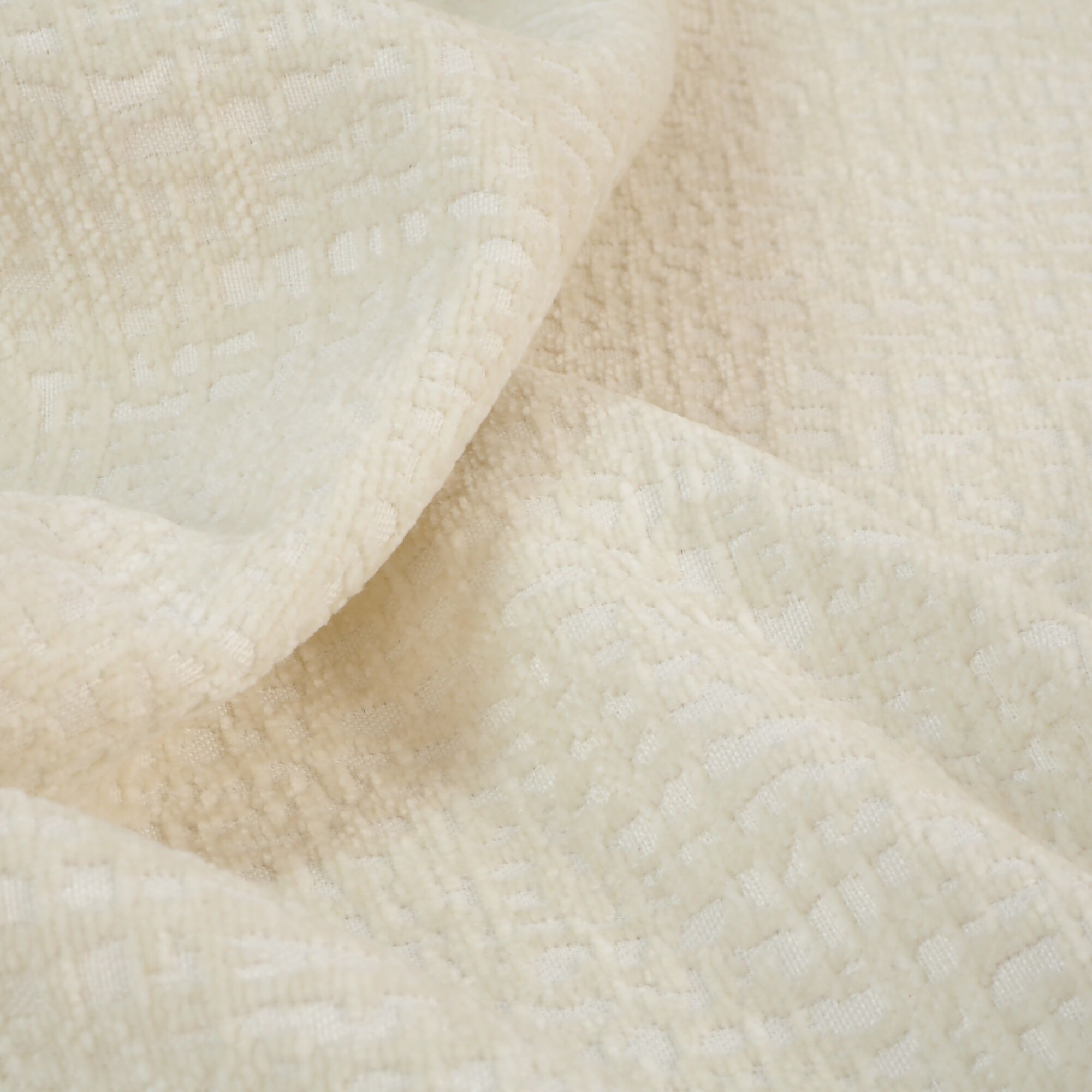 Stoff Meterware Florent Beige Möbelbezugsstoff