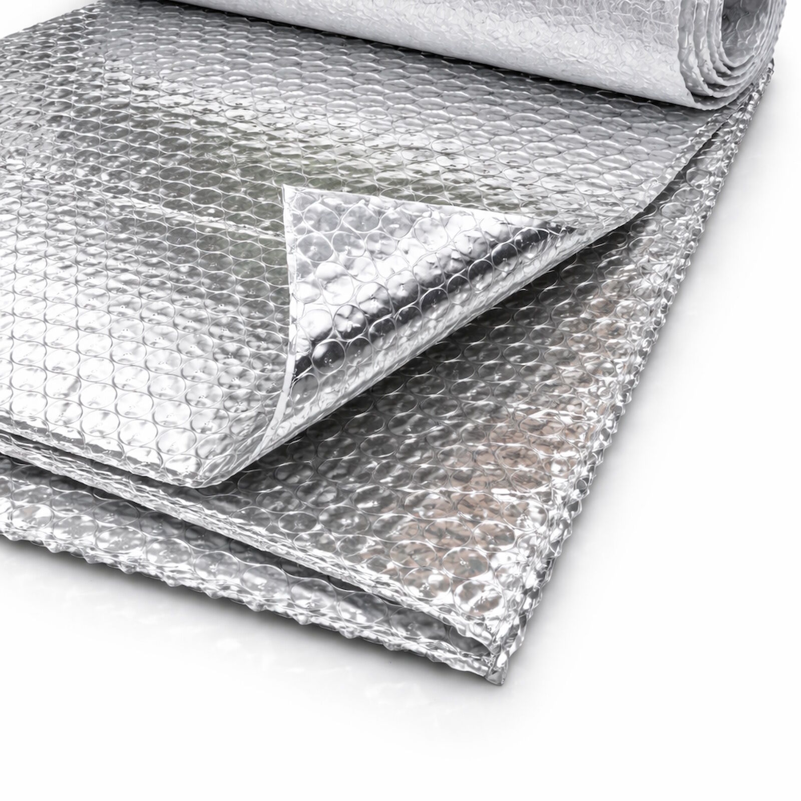 Thermoreflektierendes Isoliergewebe Silber gegen Hitze & Kälte