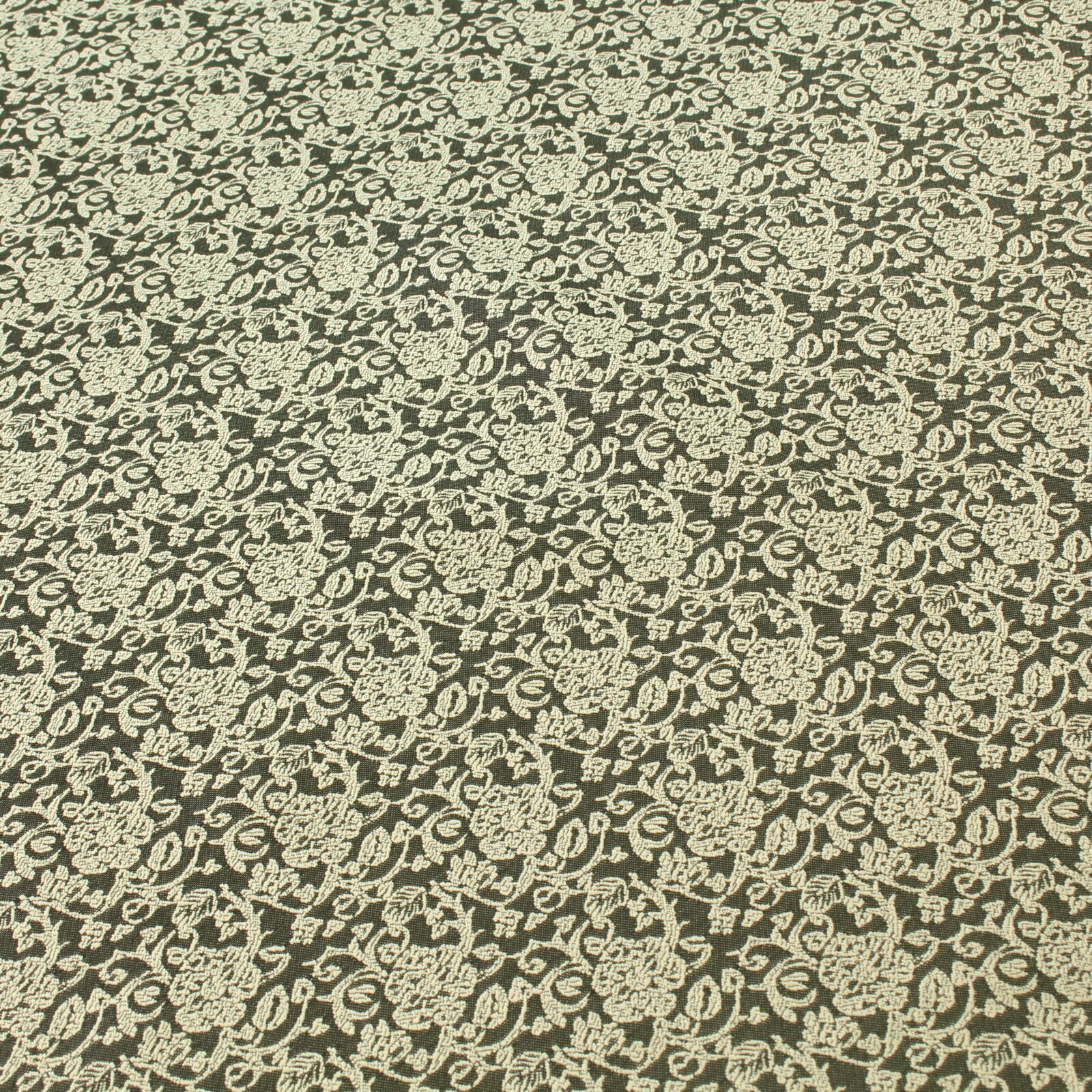Stoff Meterware Anni Blumen Polyester Jacquard