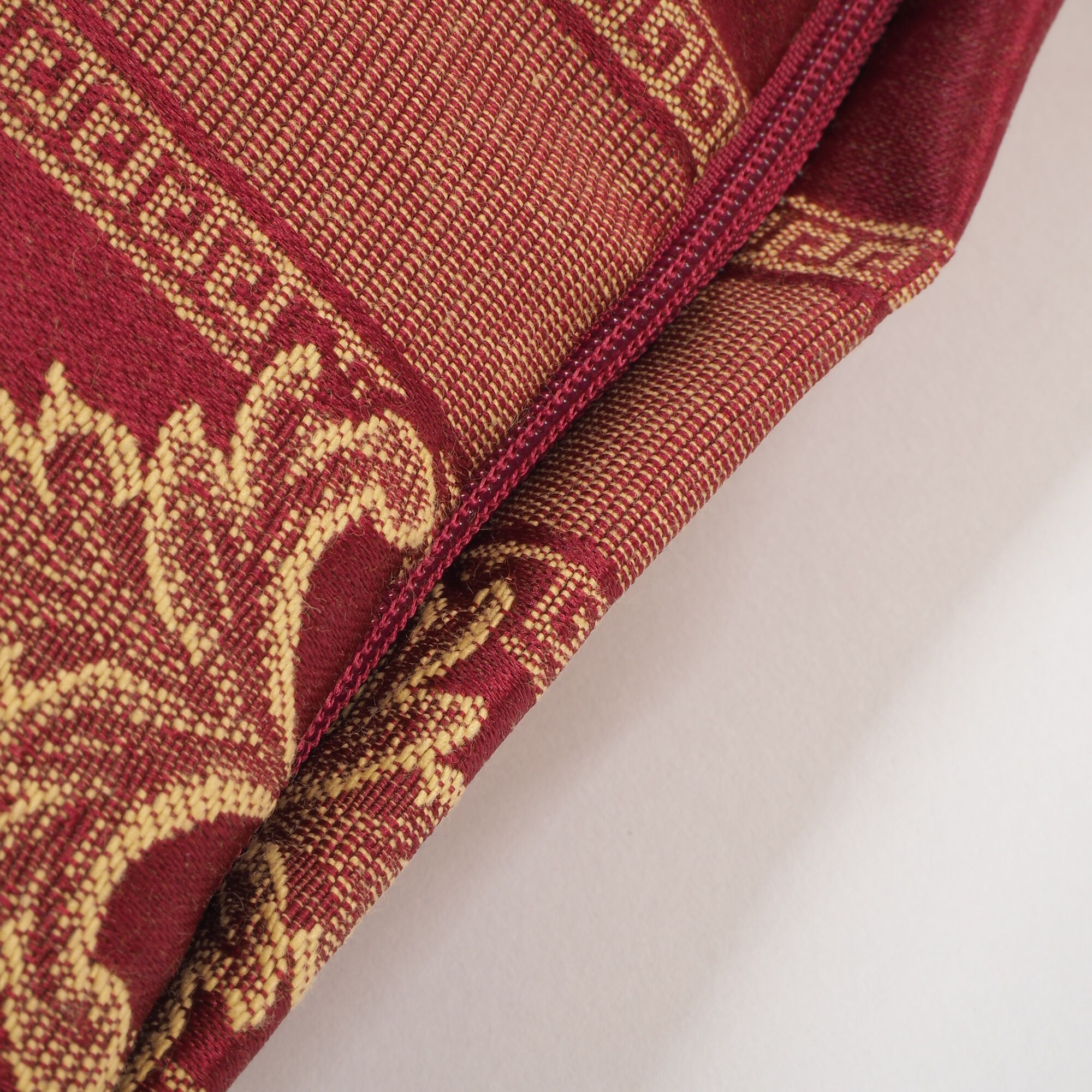 Barock Kissenbezüge Imperio Rot 40x40 2er Set