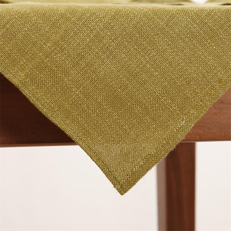 Tischdecken 90x90 cm Uni Grün Polyester