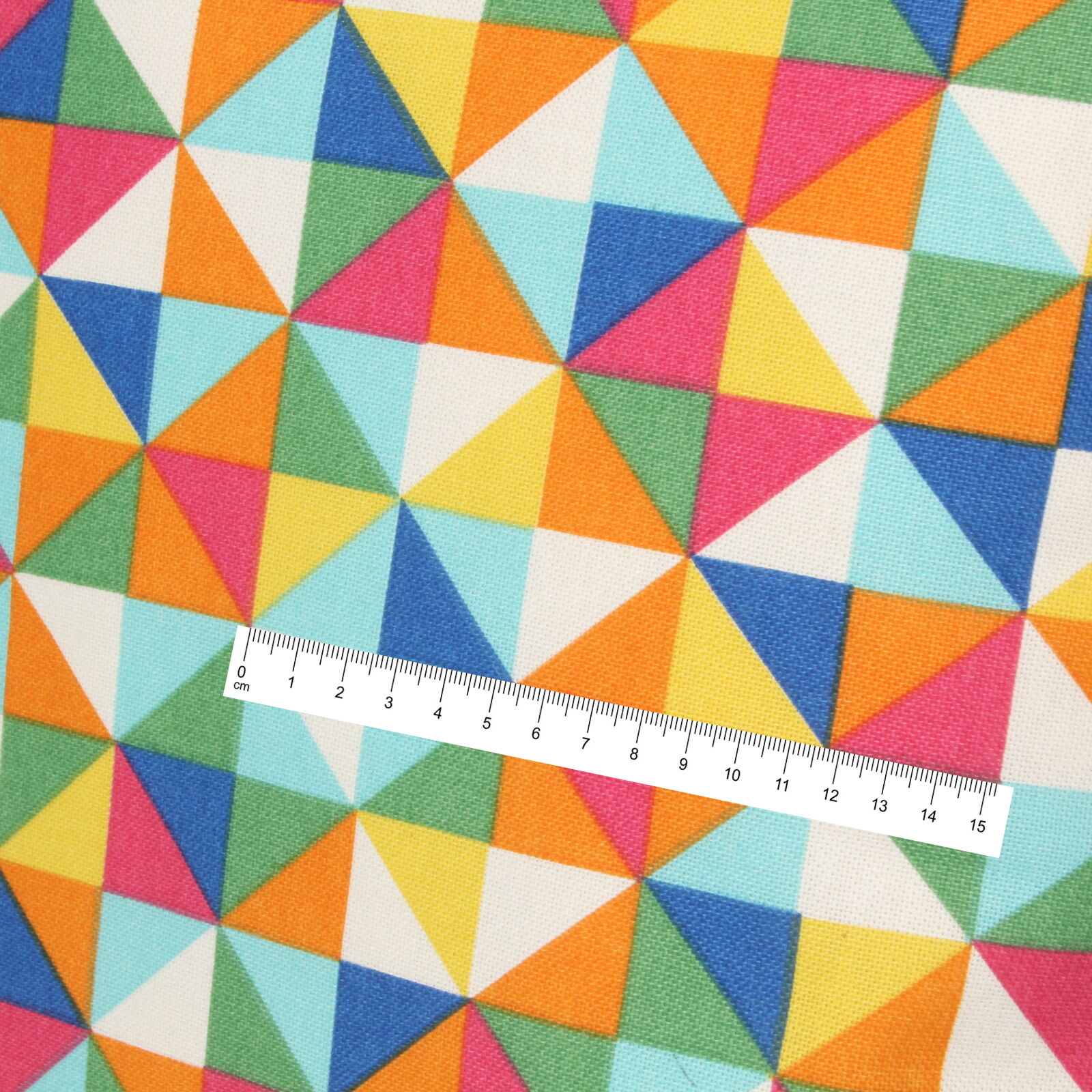 Komplettkissen 40x40 cm Bunte Dreiecke