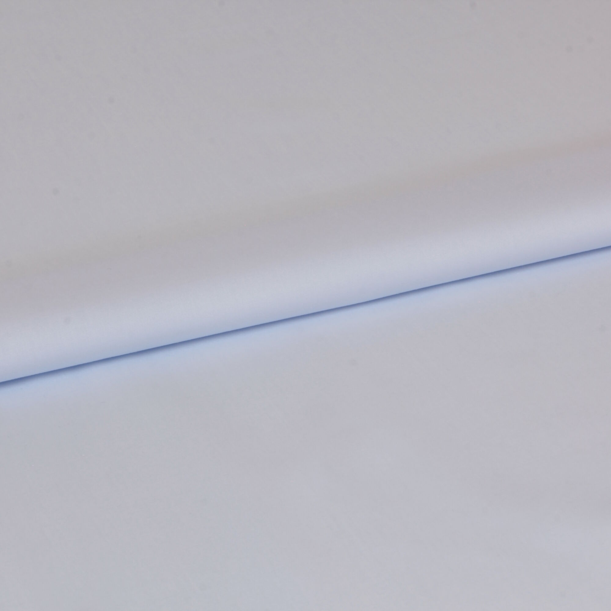 Stoff Meterware Hellblau Mako Satin