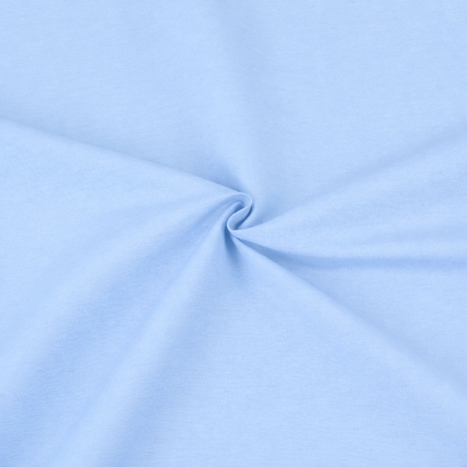 Stoff Meterware Toledo Uni Hellblau Mischgewebe 280 cm