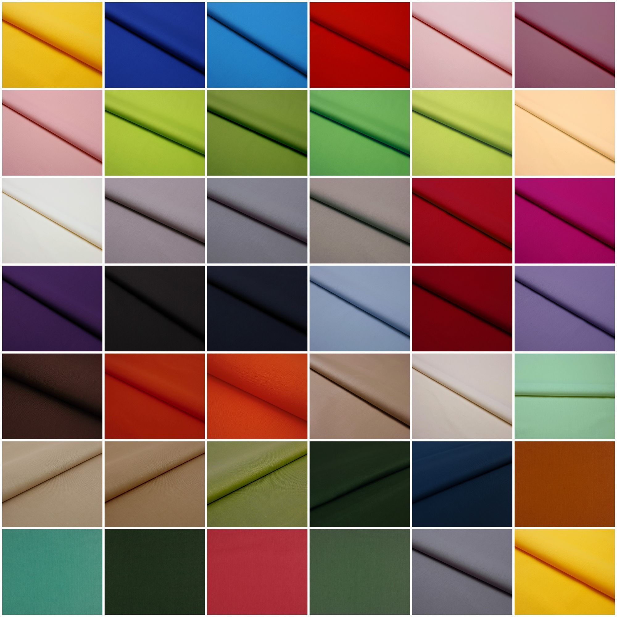 3m Stoff Baumwolle Linon Uni